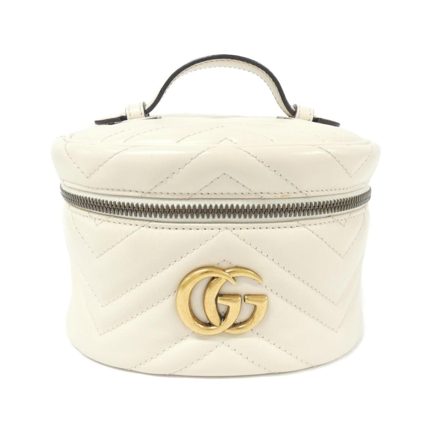 Gucci Off-White Leather Backpack ( )