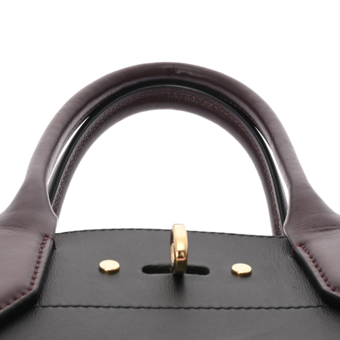 LOUIS VUITTON City Steamer MM Magnolia Noir Bordeaux Women's Leather Bag