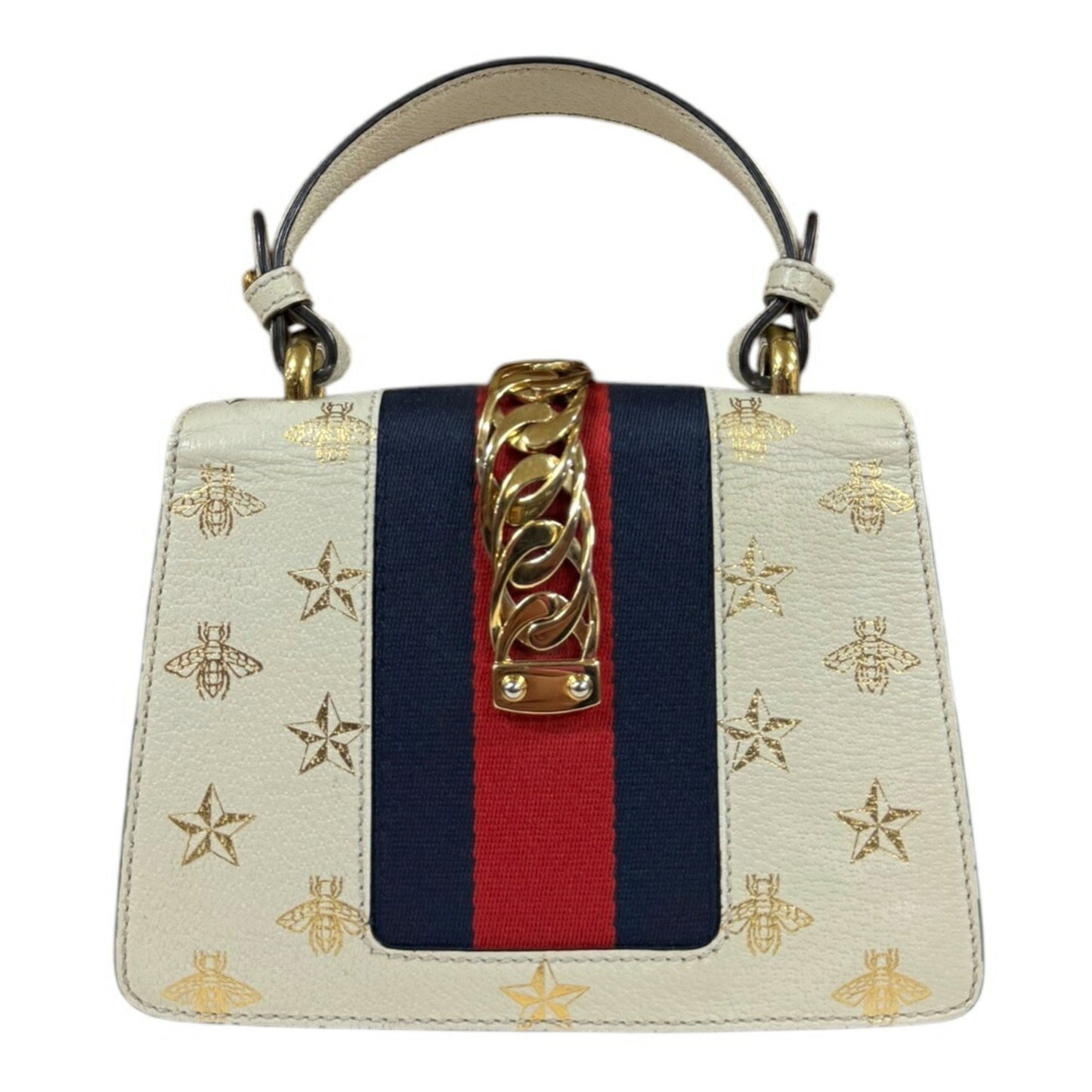 Gucci White Leather Shoulder Bag ( )