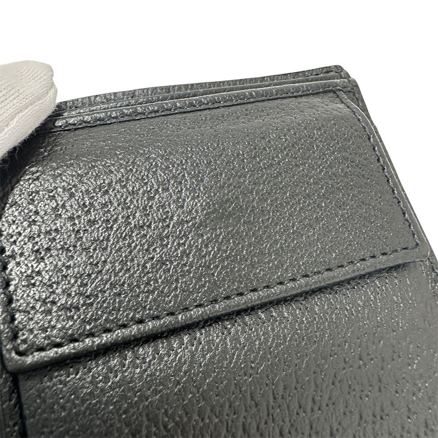 Gucci Black Leather Wallet (Bi-Fold) ( )