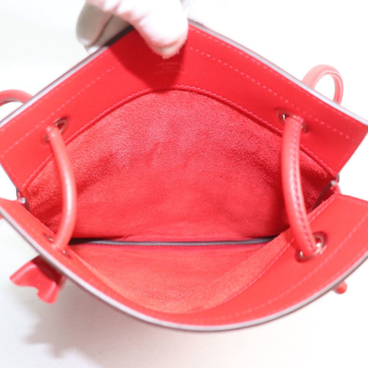 Hermes Red Color Swift Leather Shoulder Bag ( )