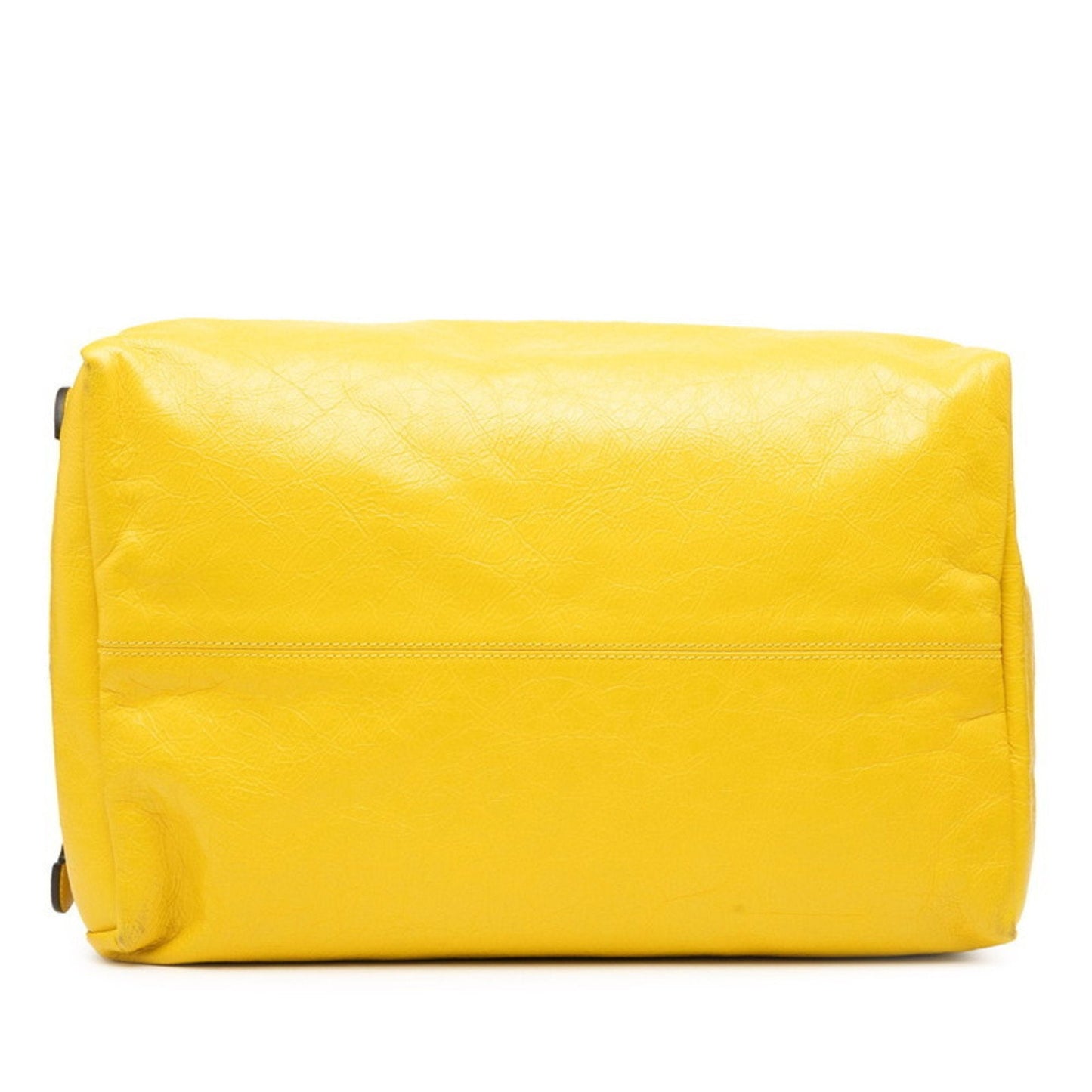 Gucci Yellow Leather Boston Bag Shoulder Bag ( )