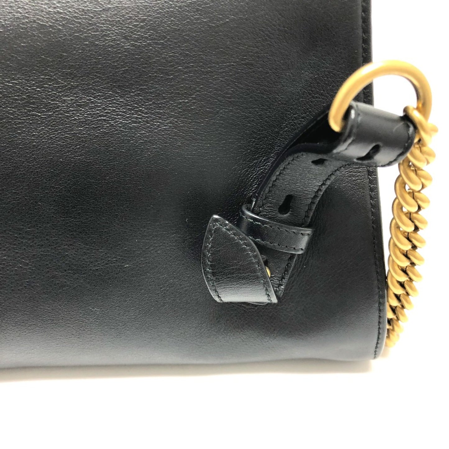 Gucci Black Leather Backpack ( )