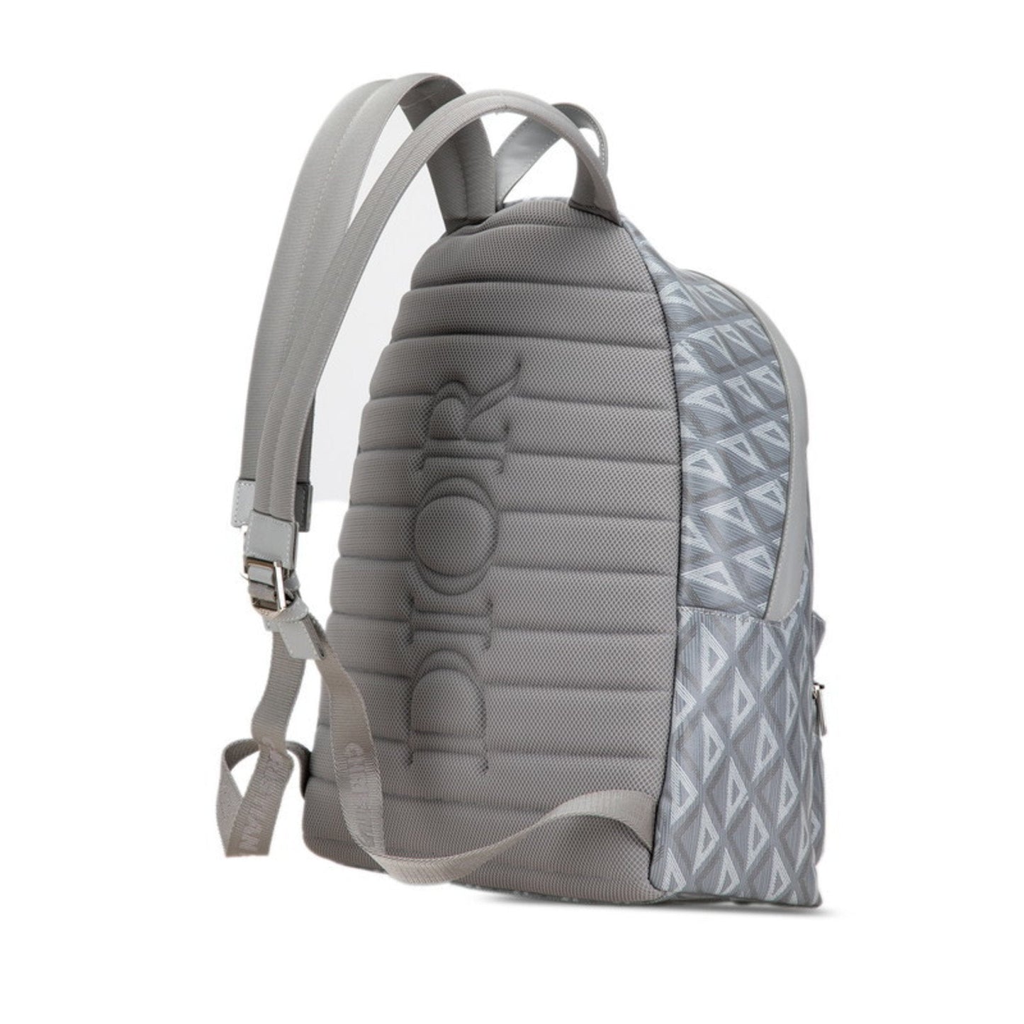 Christian Dior Gray Pvc Leather Backpack ()