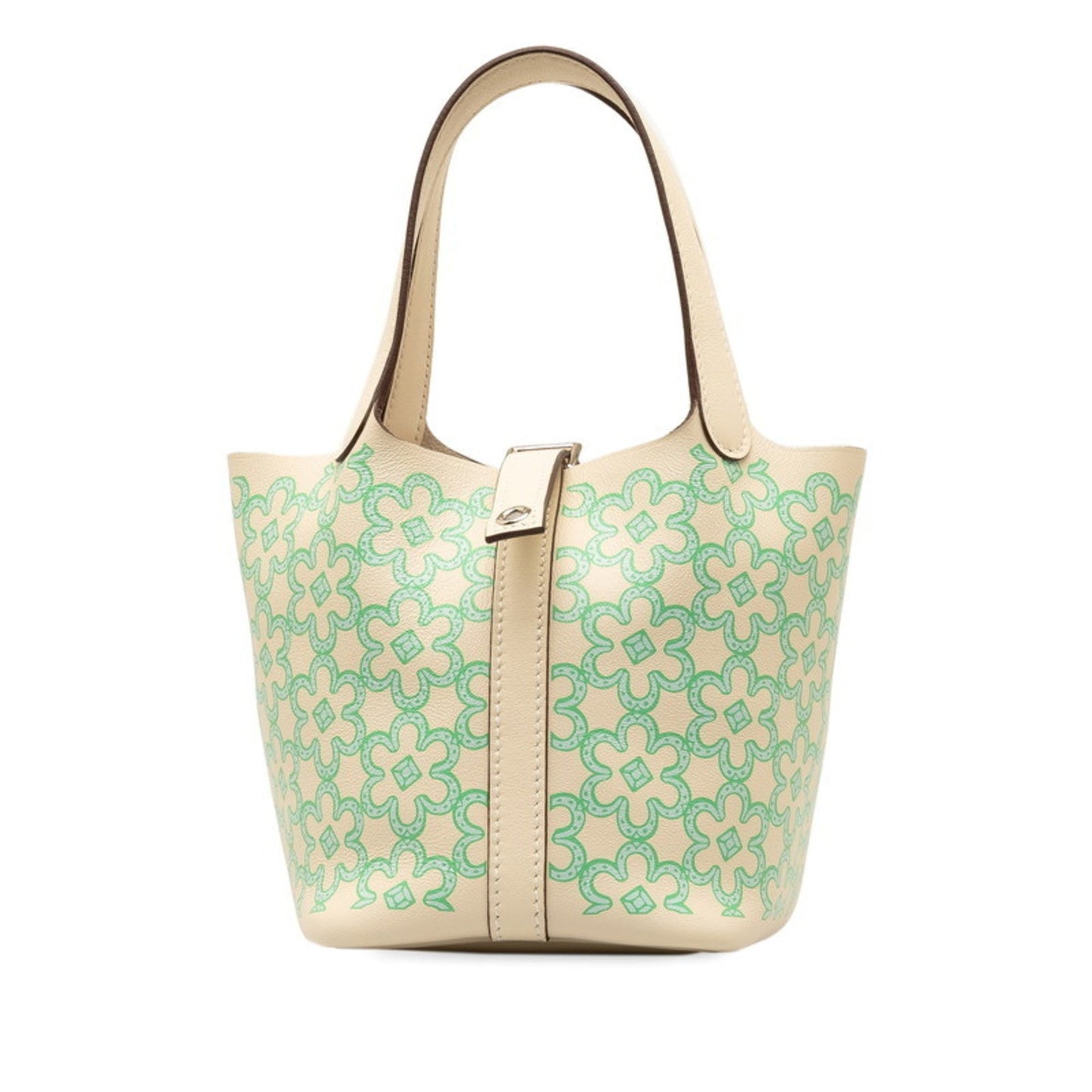 Hermes Vert Swift Leather Handbag ( )