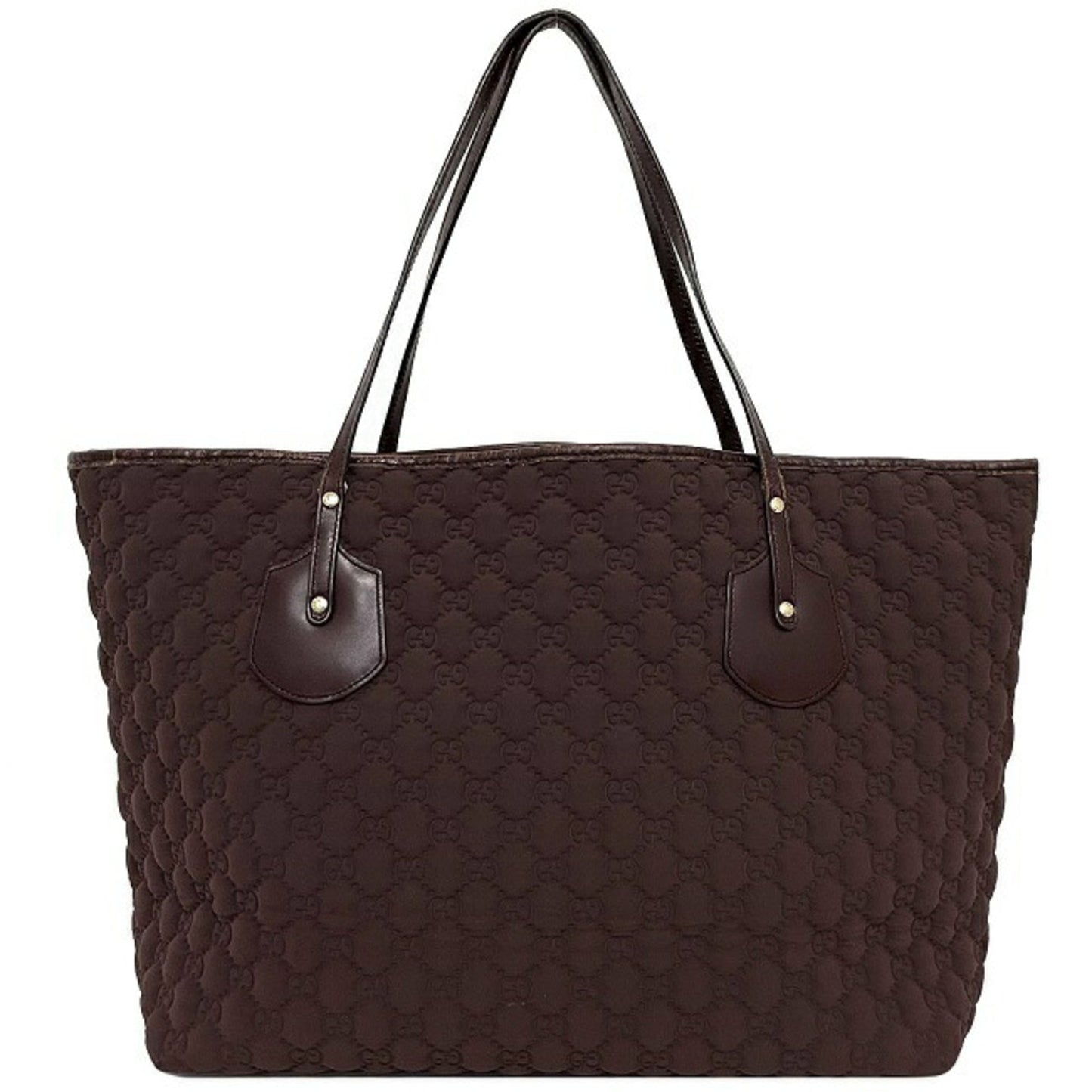 Gucci Red Canvas Nylon Tote