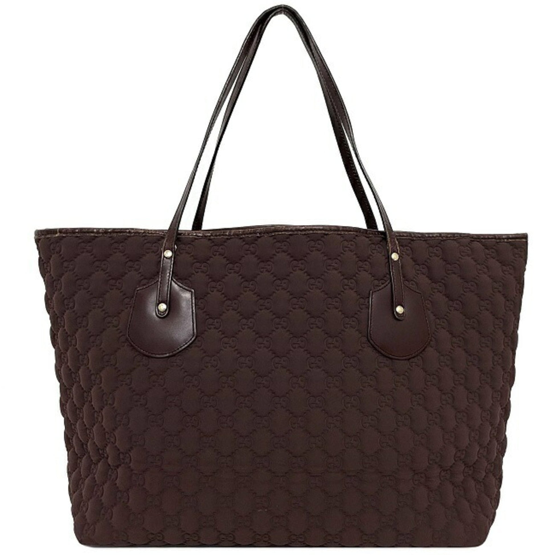 Gucci Red Canvas Nylon Tote