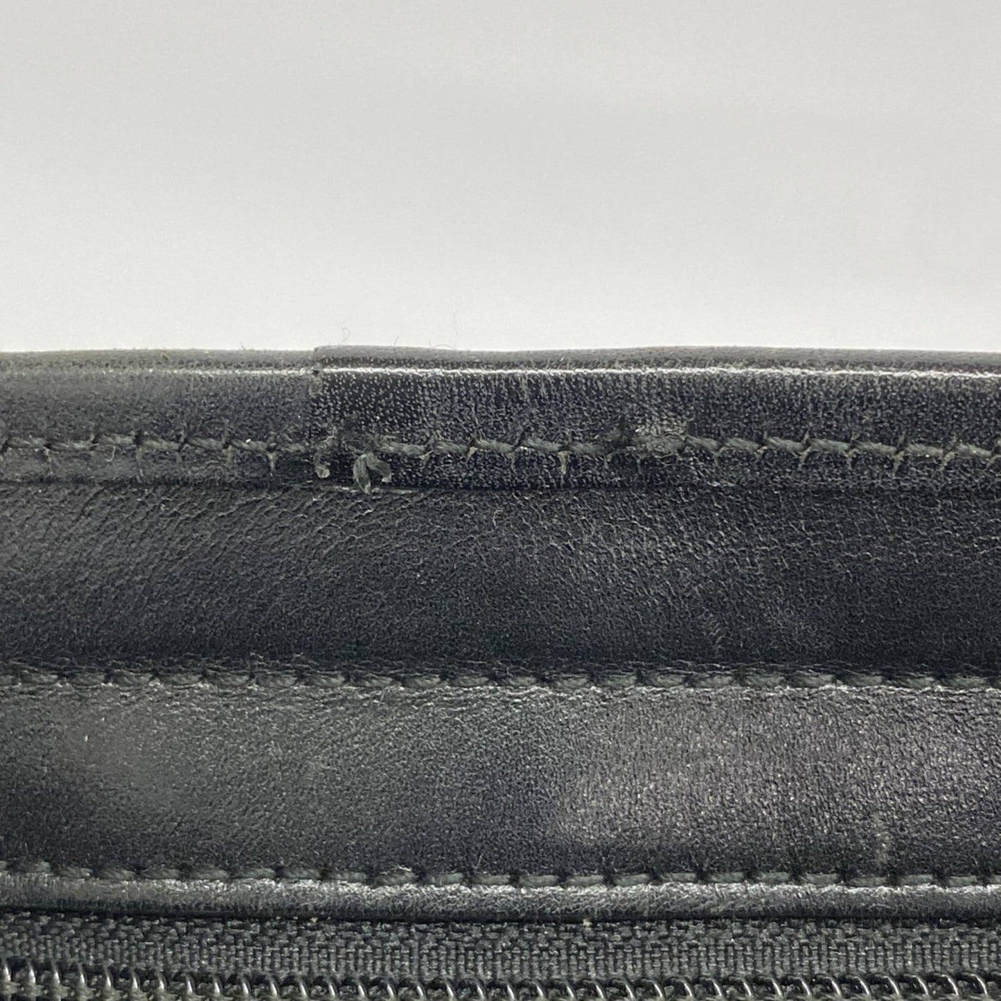 Gucci Beige Black Canvas Tote Bag ( )