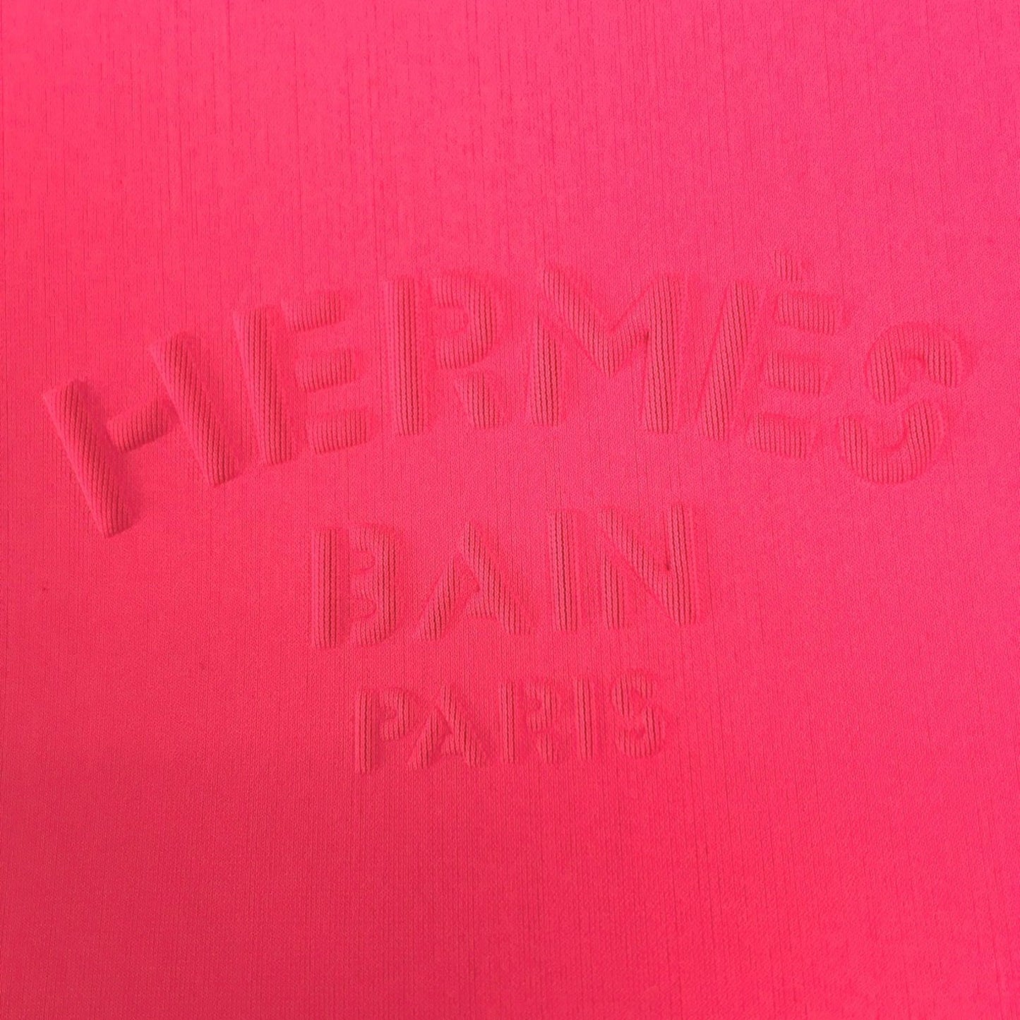 Hermes Kara Light Pink Polyamide Pouch ( )