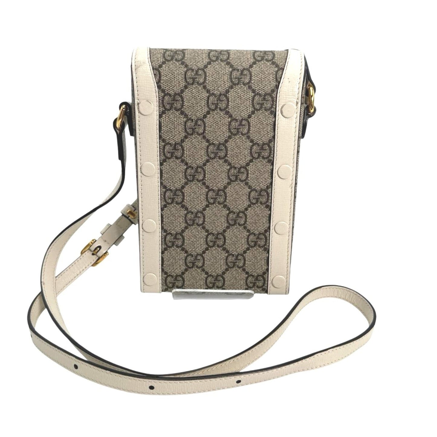 Gucci Beige Gg Canvas Shoulder Bag ( )
