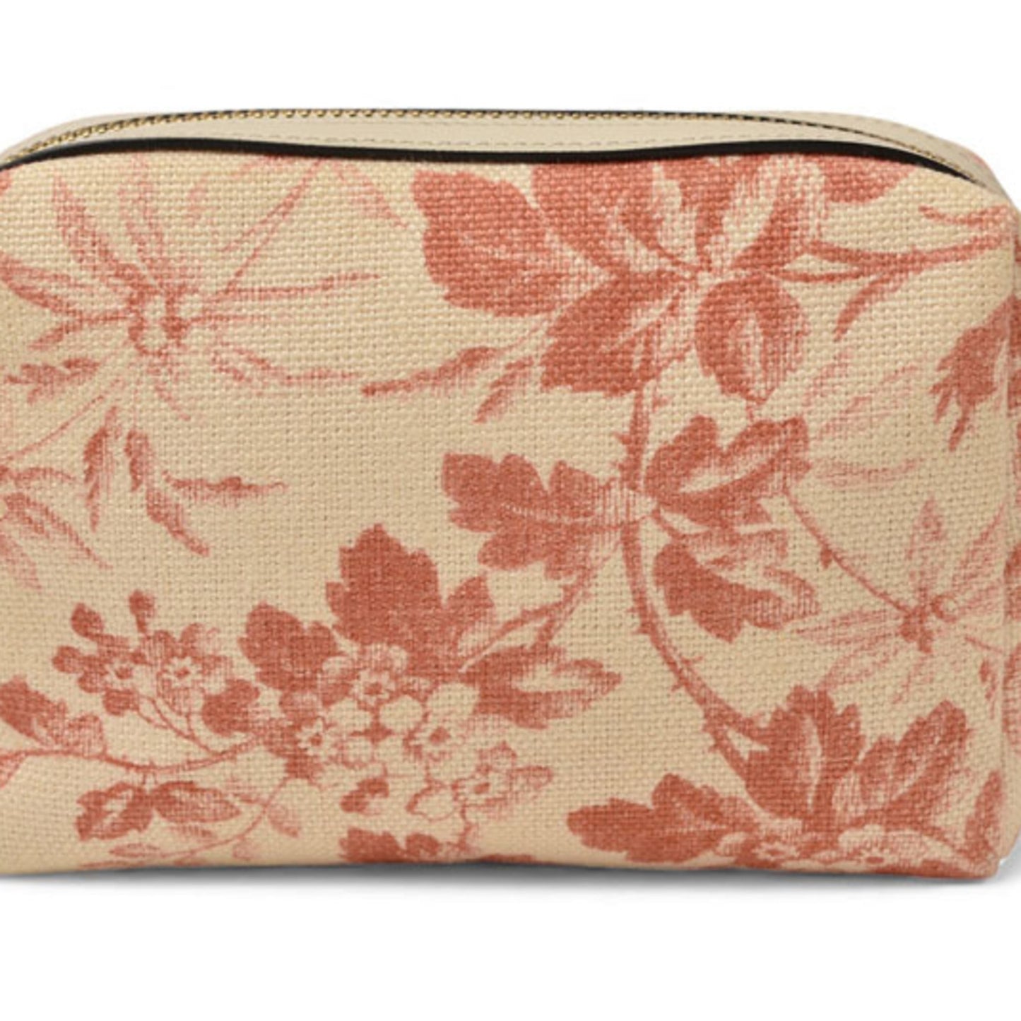 Gucci Pink White Canvas Pouch ( )