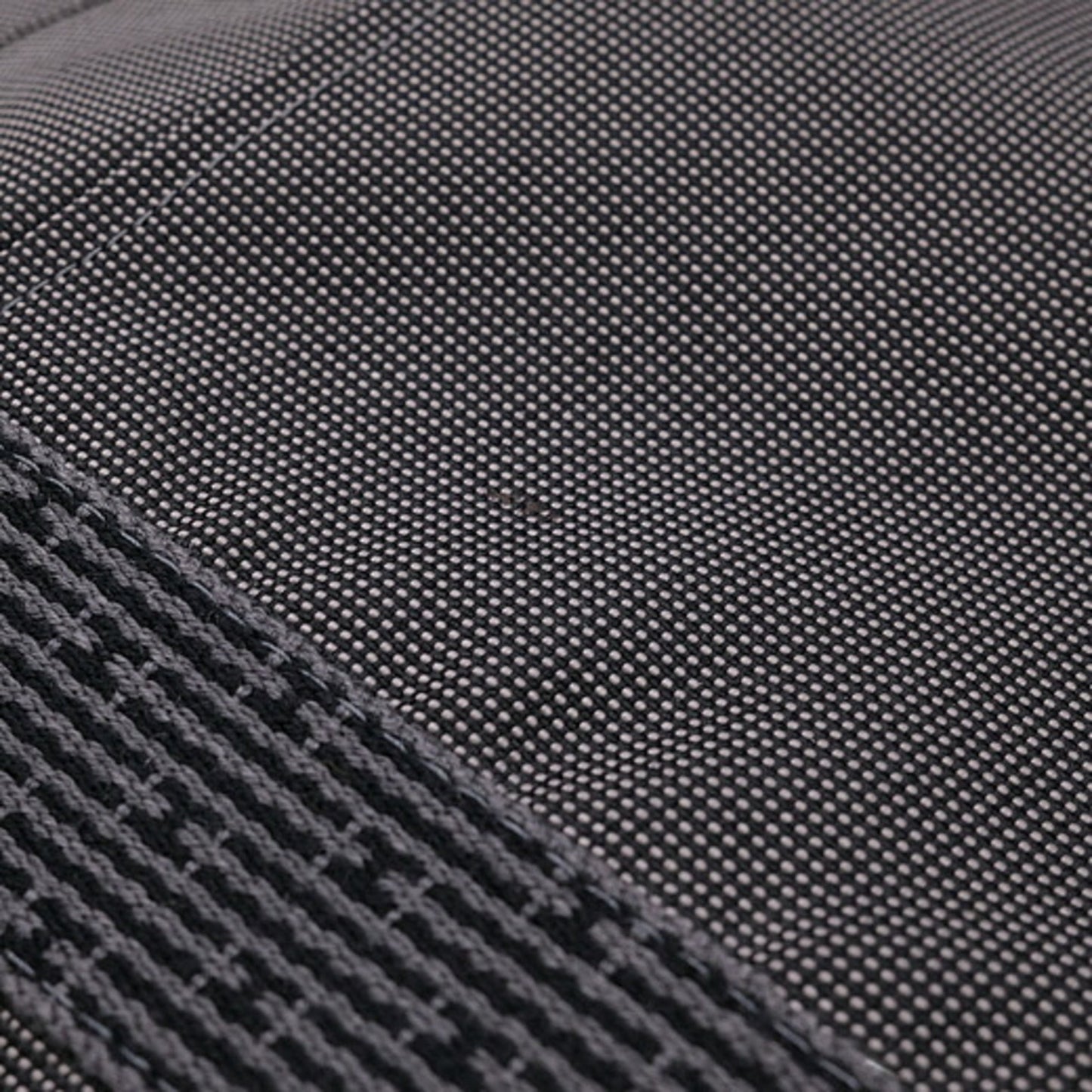 Hermes Gray Nylon Canvas Shoulder Bag ( )