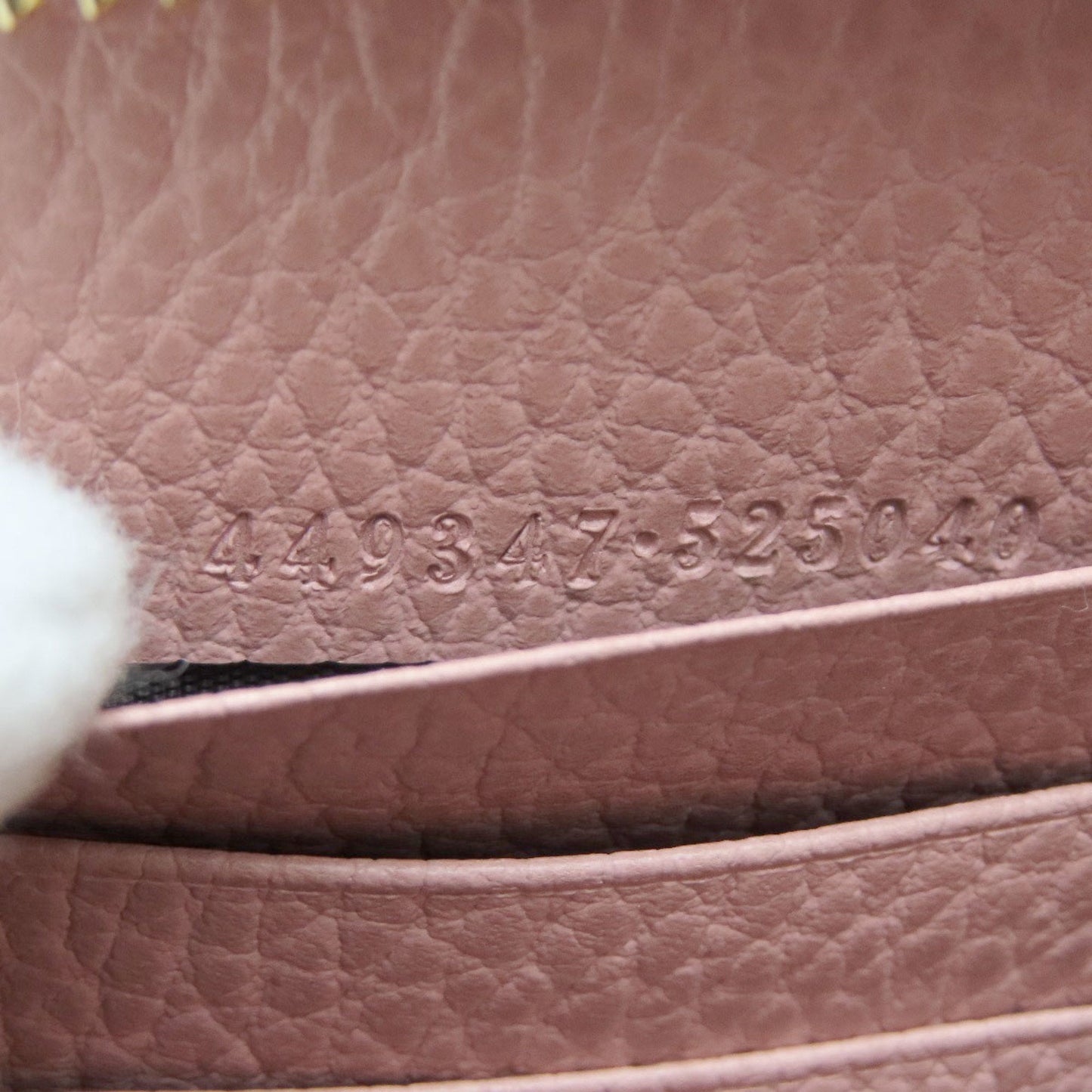 Gucci Pink Leather Coin Purse/Coin Case ( )