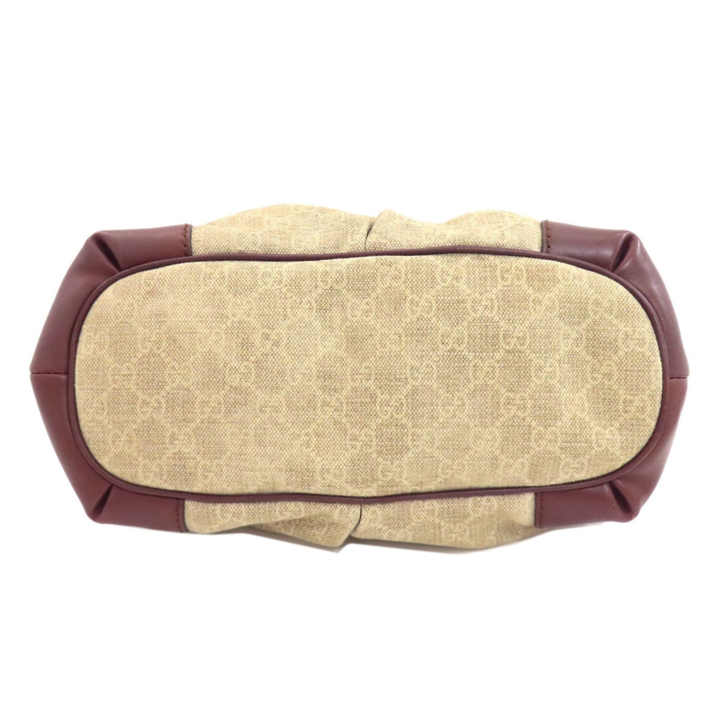 Gucci Brown Canvas Tote Bag ( )