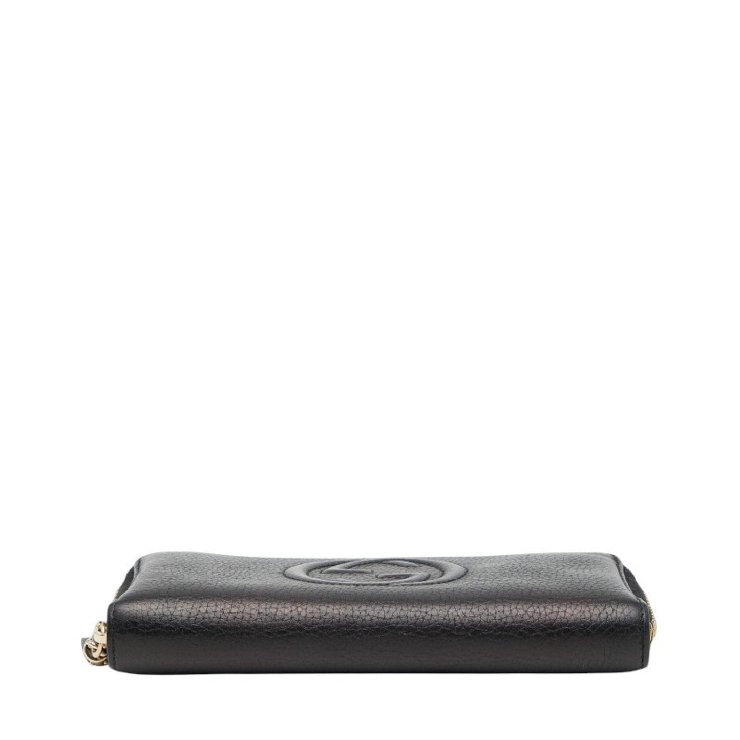 Gucci Navy Leather Long Wallet (Bi-Fold) ( )