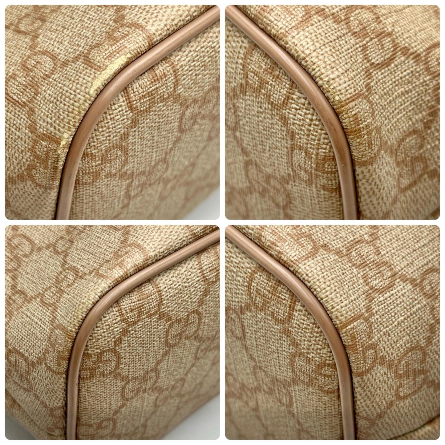 Gucci Beige Gg Supreme Shoulder Bag Tote Bag ( )