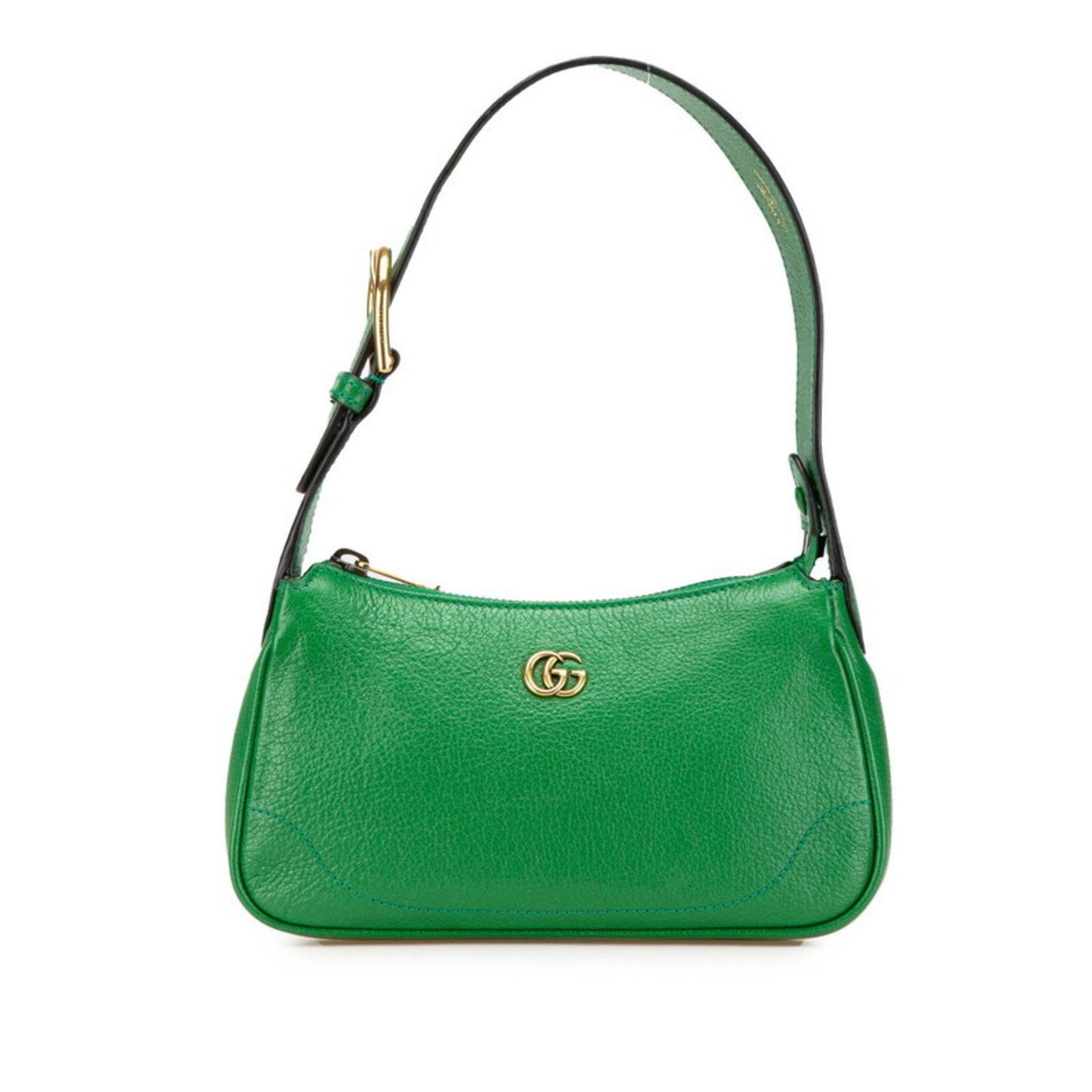 Gucci Green Leather Shoulder Bag ( )