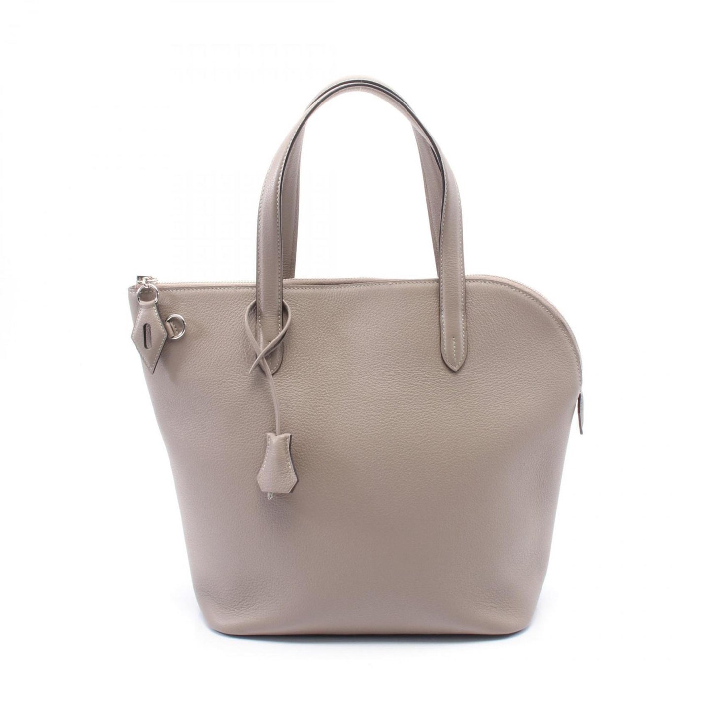 Hermes Brown Leather Handbag ( )