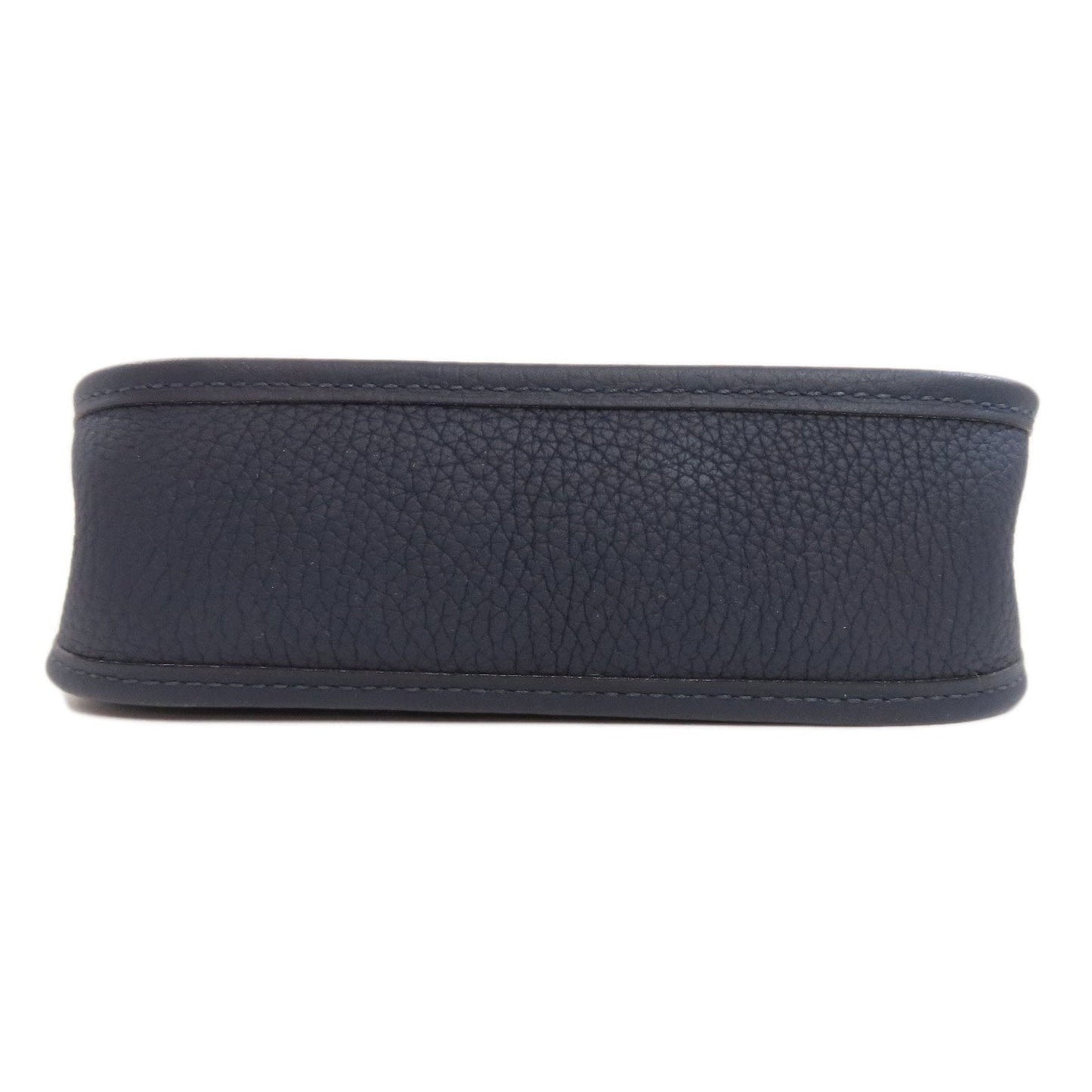 Hermes Navy Taurillon Clemence Leather Shoulder Bag ( )