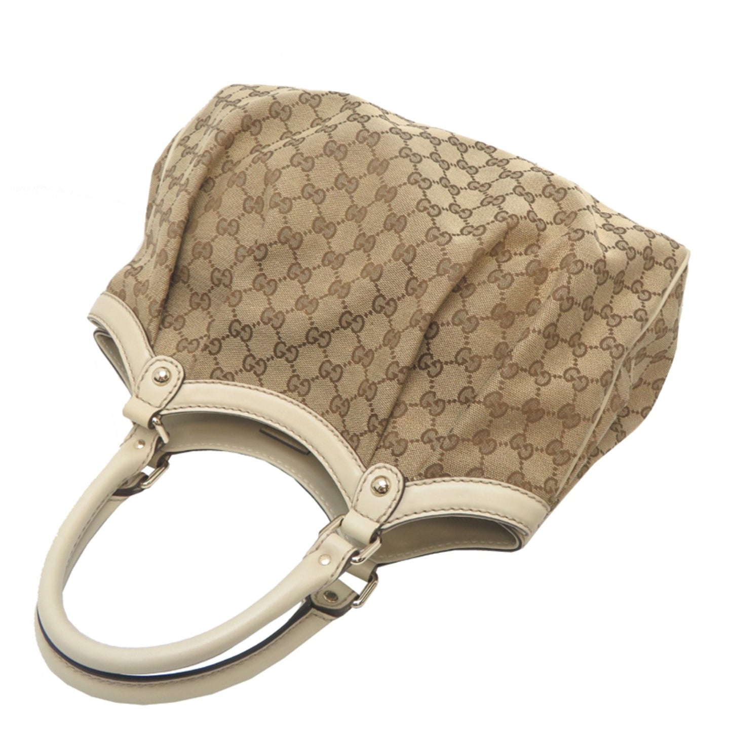 Gucci Sukey Beige Gg Canvas Handbag ( )