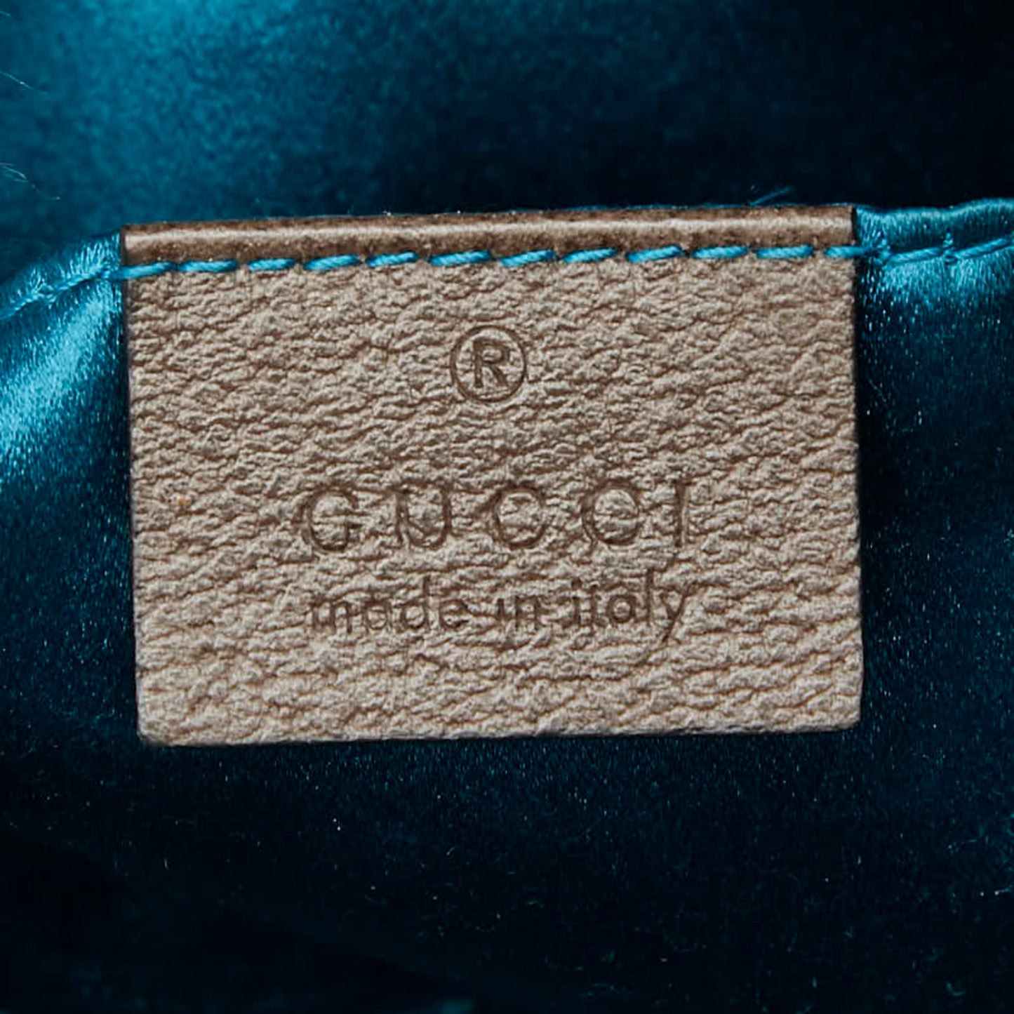 Gucci Beige Brown Suede Leather Shoulder Bag ( )