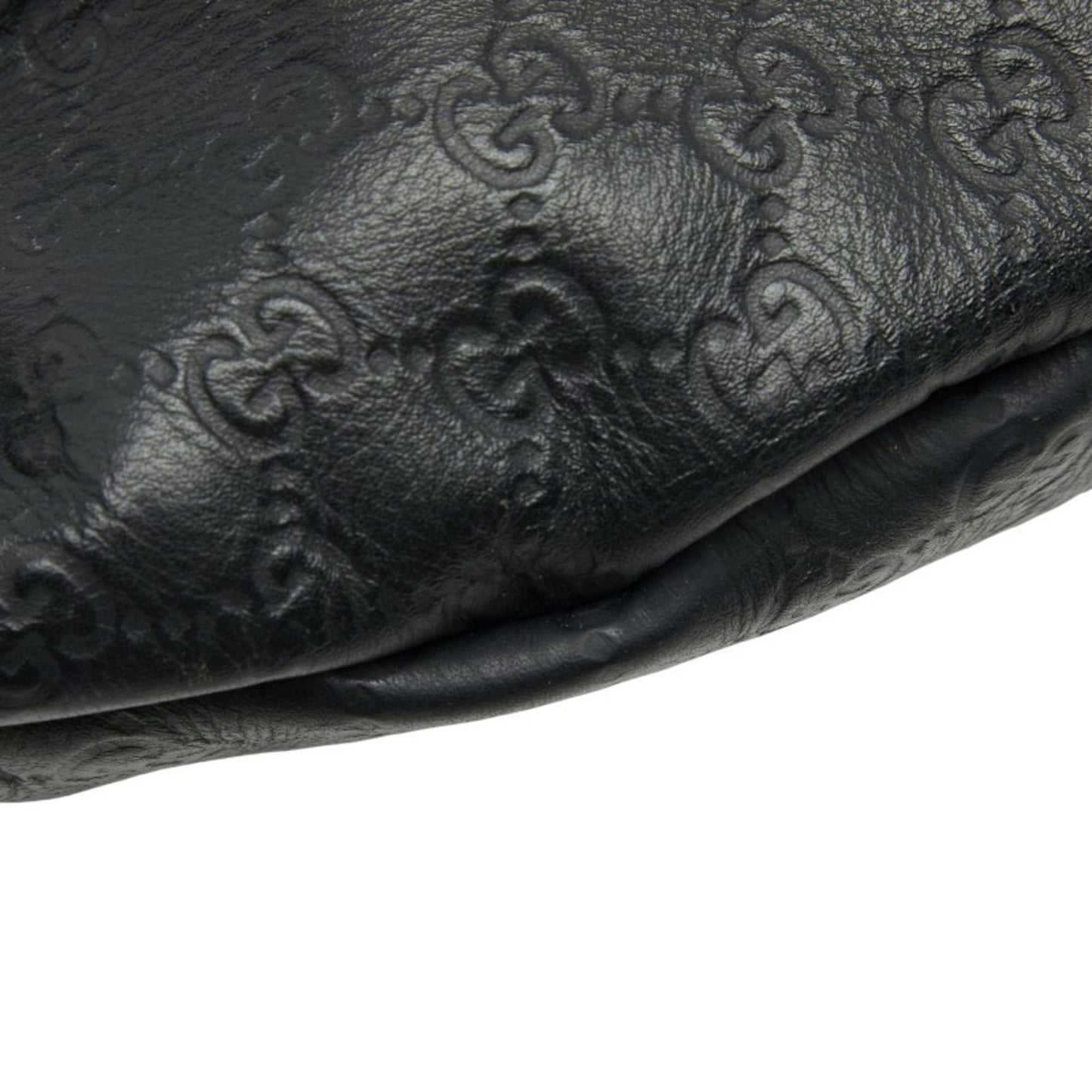 Gucci Black Leather Sling Bag ( )