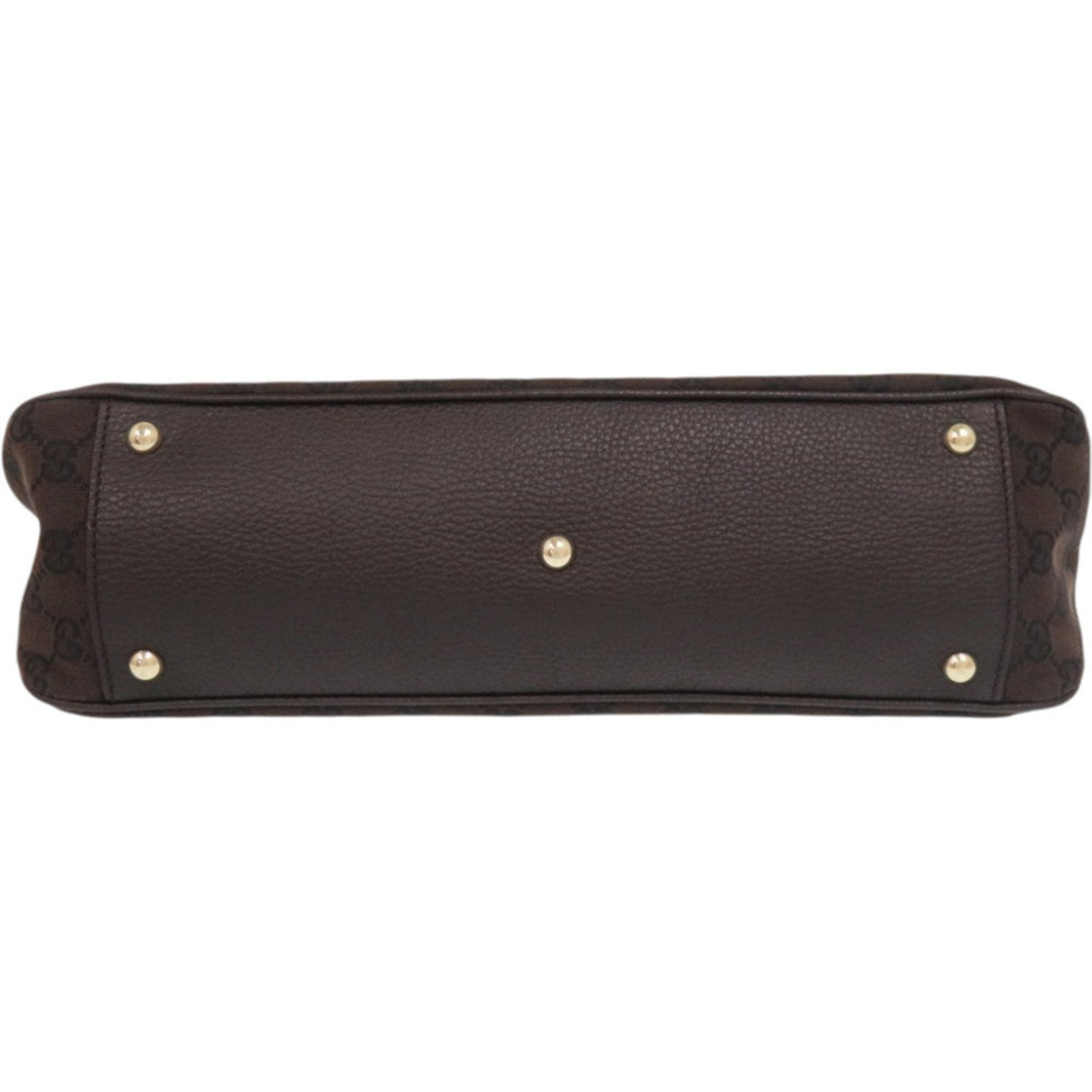 Gucci Gg Canvas Brown Gg Canvas Tote Bag ( )