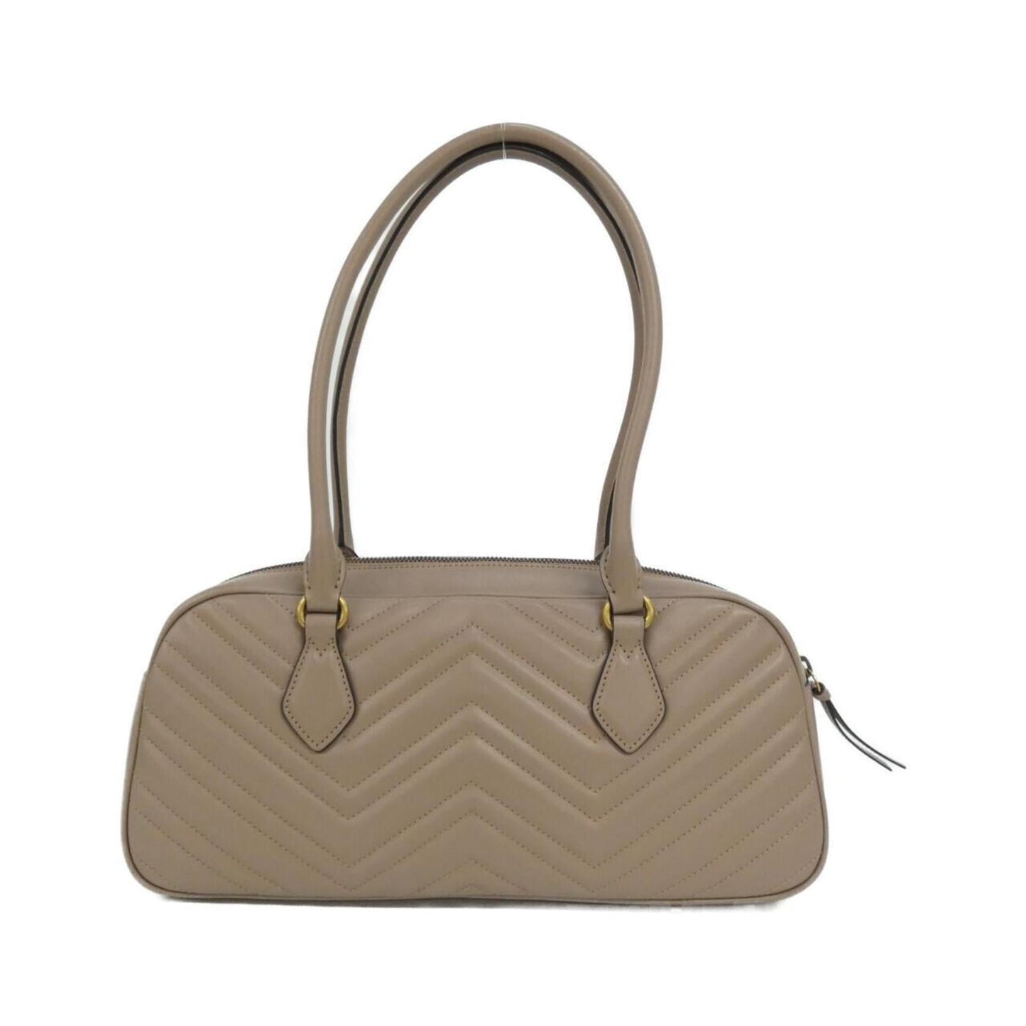 Gucci Beige Quilting Leather Shoulder Bag ( )