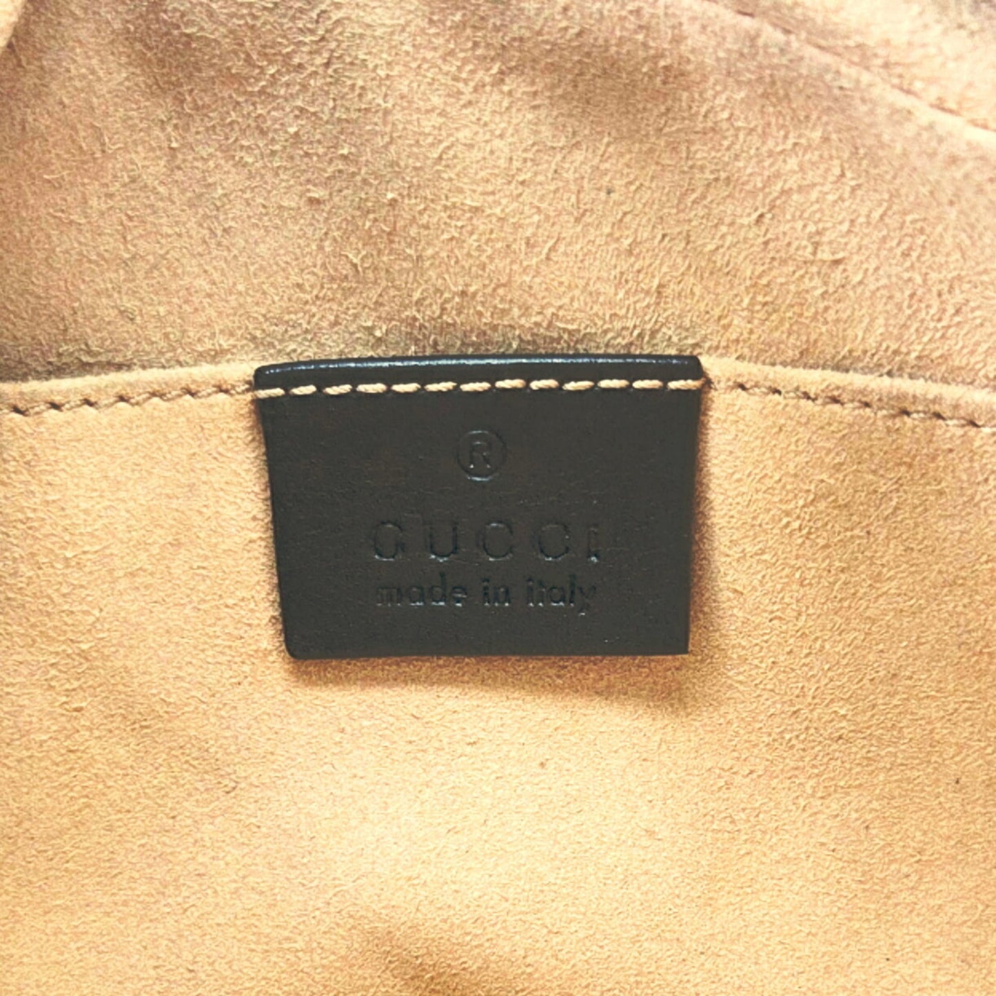 Gucci Black Leather Shoulder Bag ( )