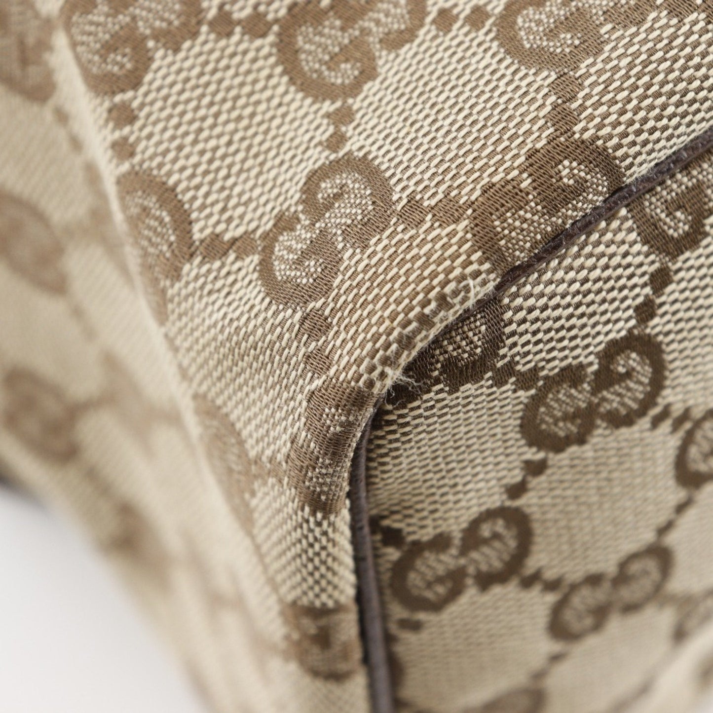 Gucci Beige Gg Canvas Handbag ( )