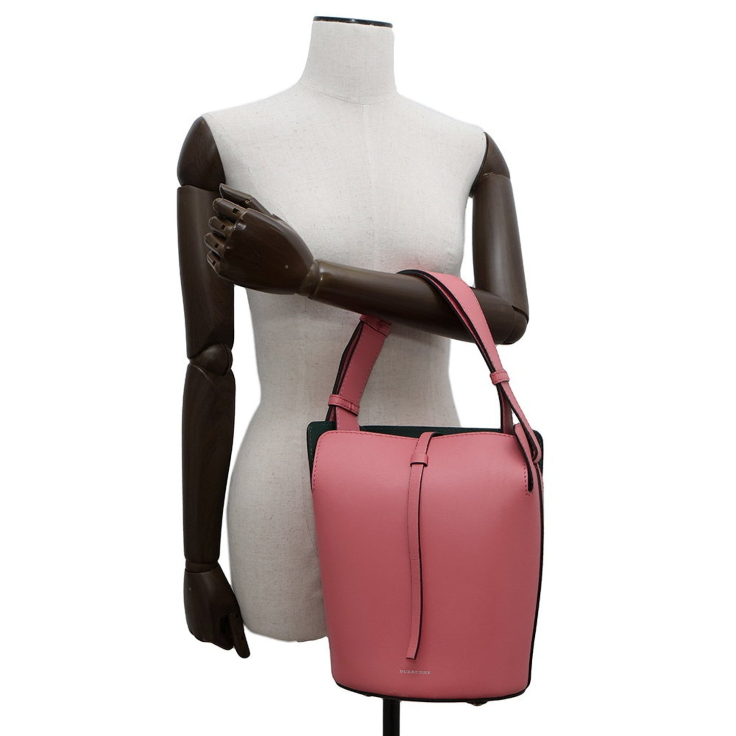 Burberry Pink Leather Handbag ( )