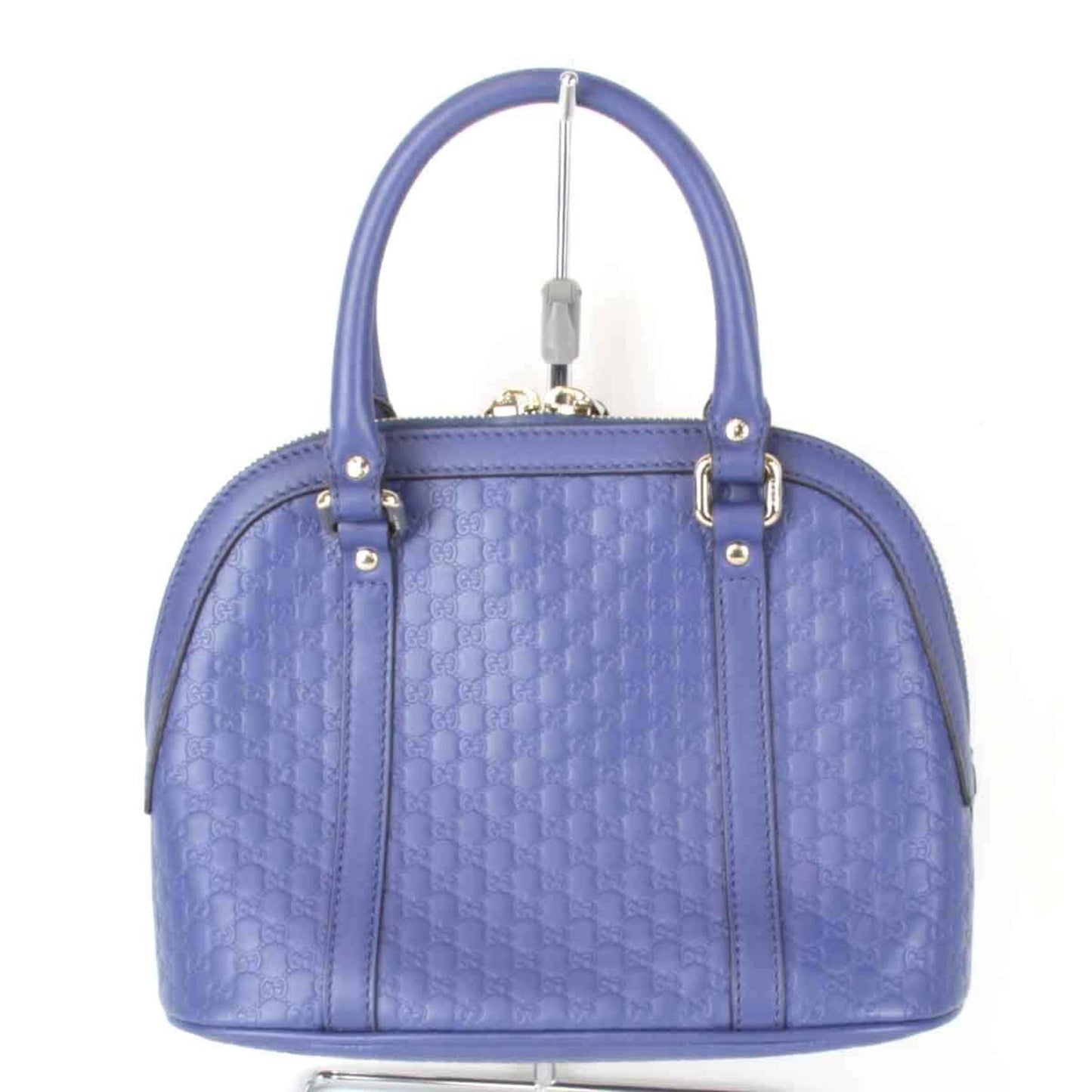 Gucci Blue Leather Handbag ( )