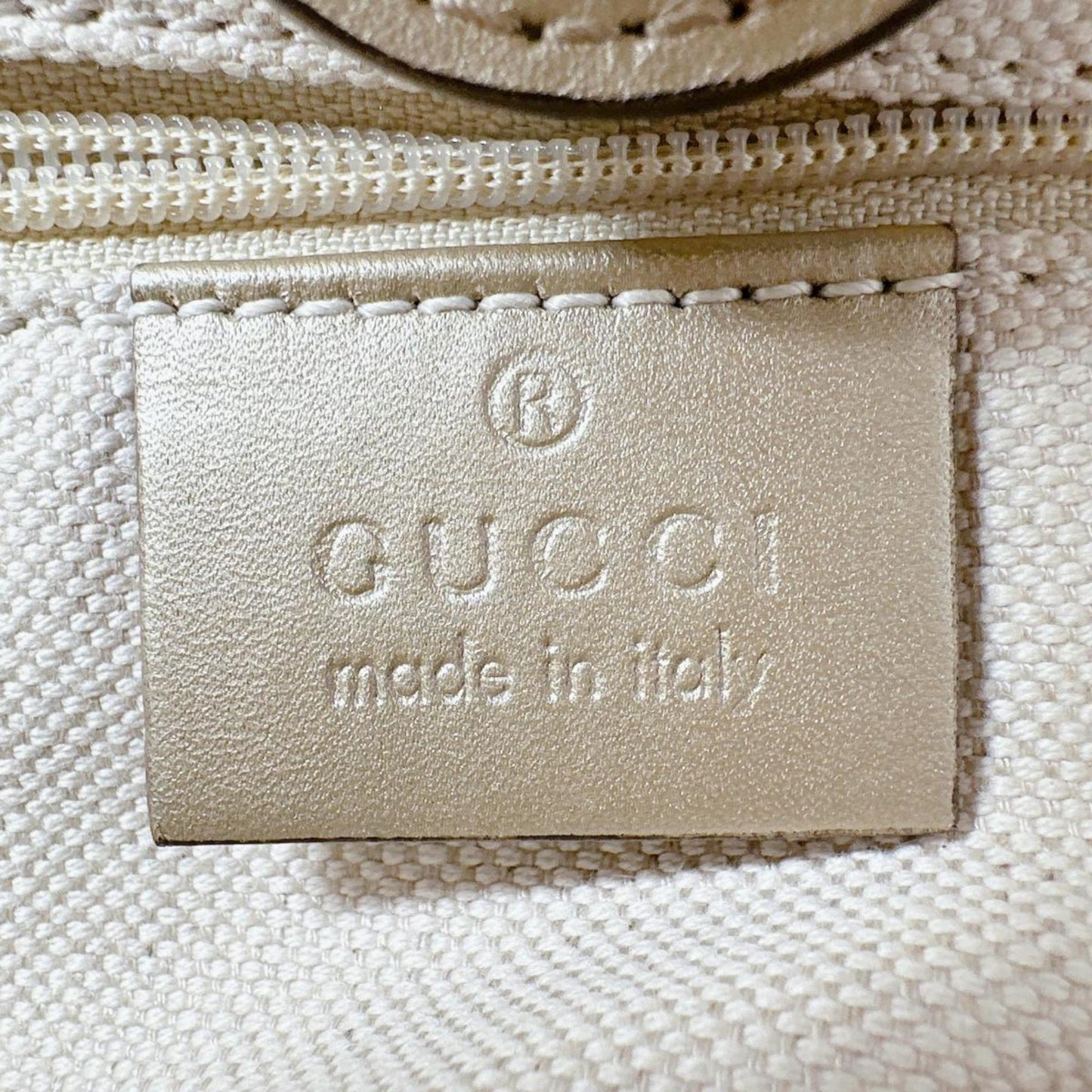 Gucci Gg Canvas Beige Gg Canvas Handbag Tote Bag ( )