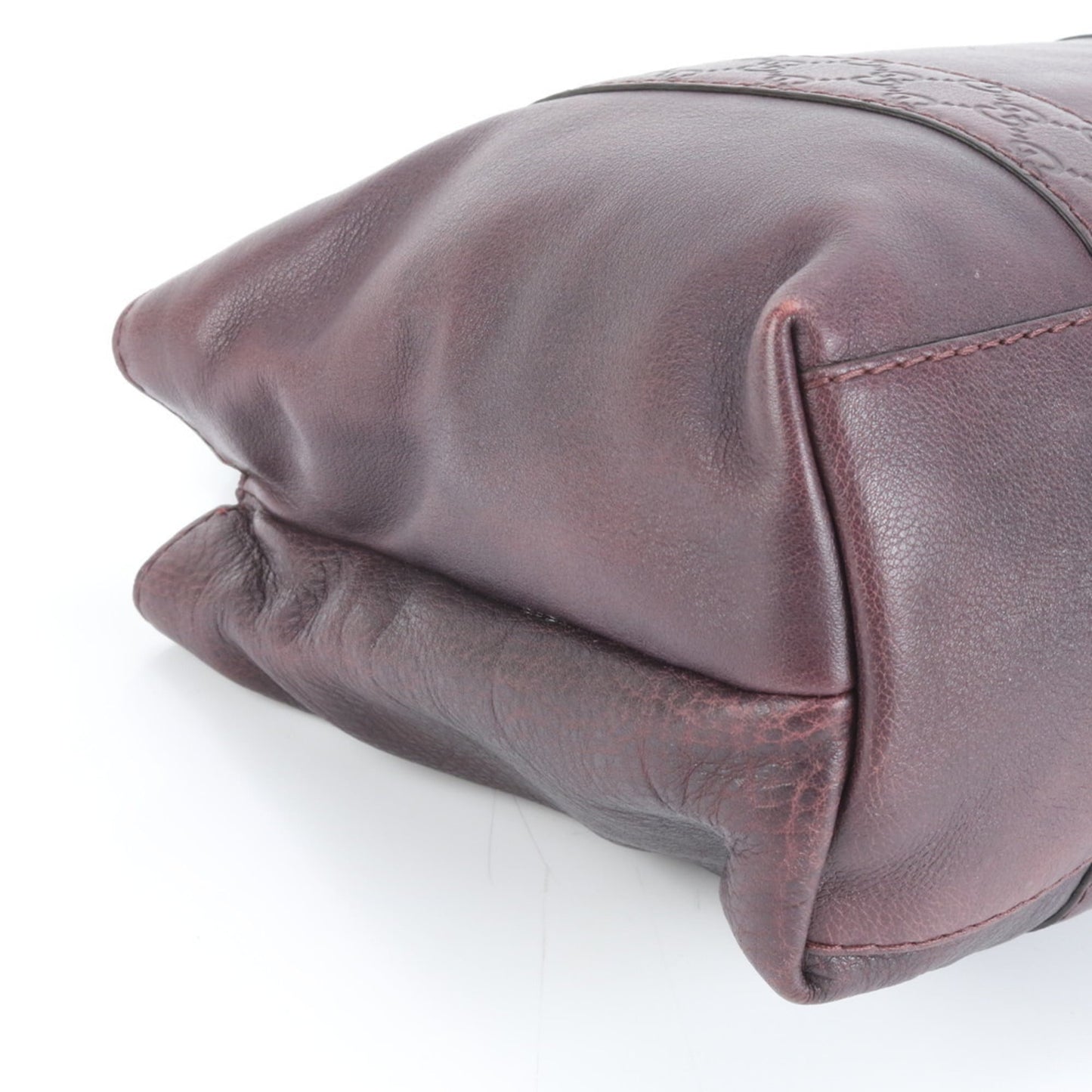 Gucci Purple Leather Tote Bag ( )