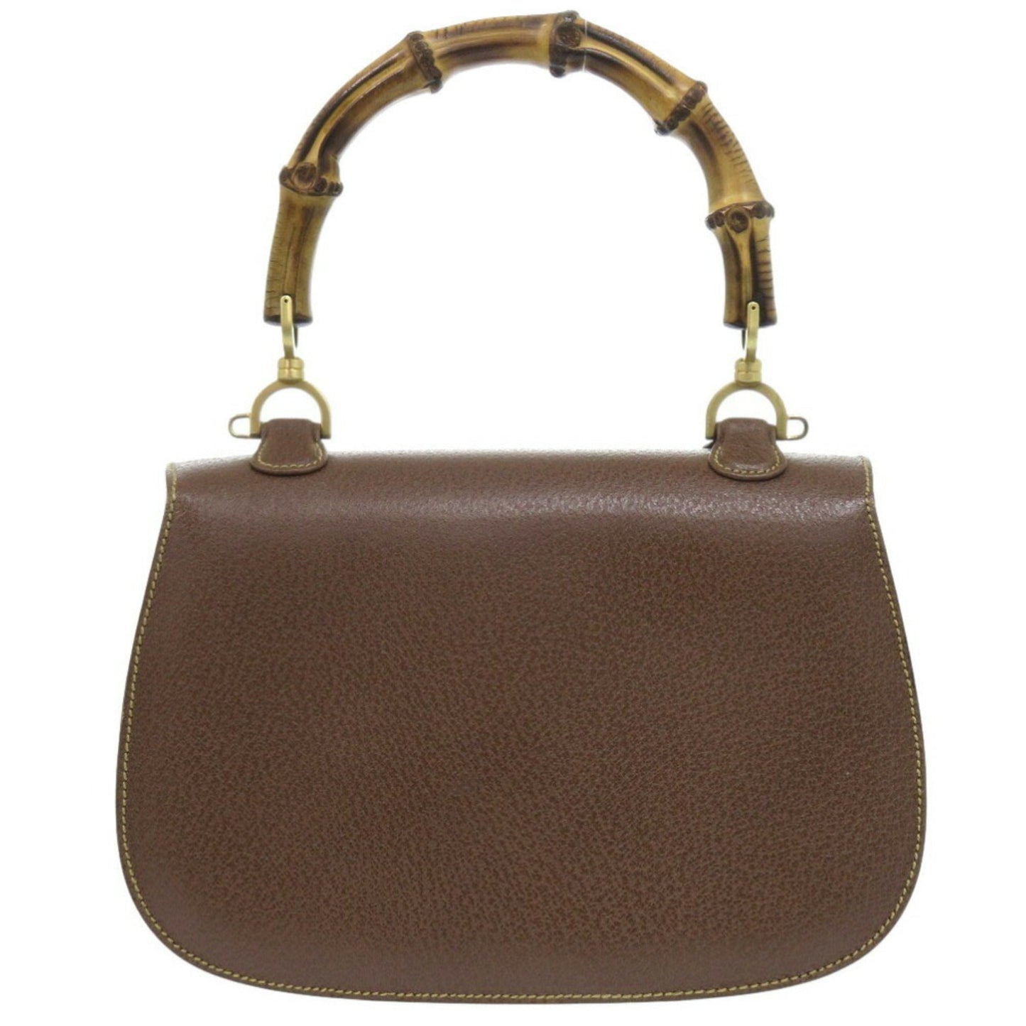 Gucci Brown Leather Handbag ( )