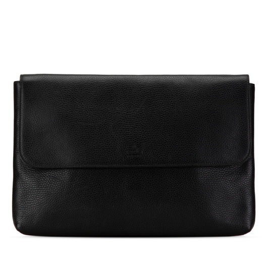 Gucci Black Leather Clutch Bag ( )