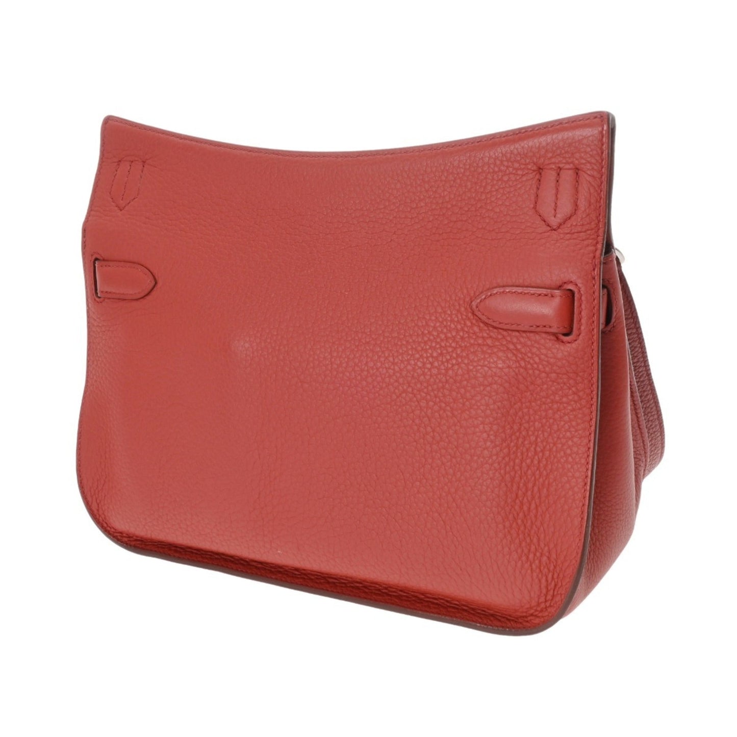 Hermes Jypsiere Silver Taurillon Clemence Leather Shoulder Bag ( )