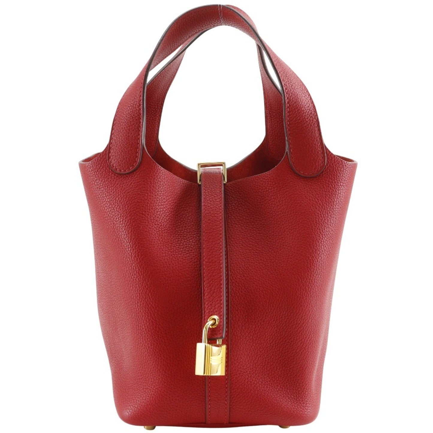 Hermes Picotin Red Color Handbag ( )