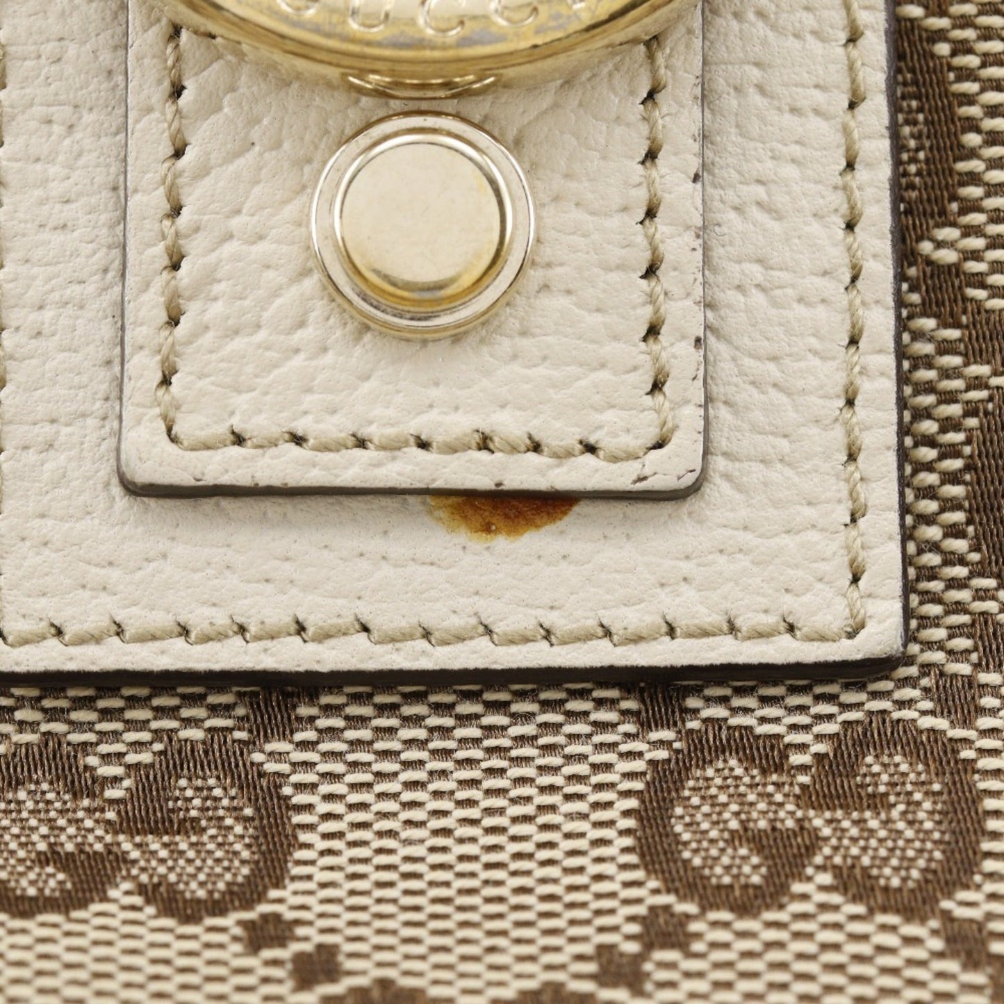Gucci Abbey Brown Gg Canvas Tote Bag ( )