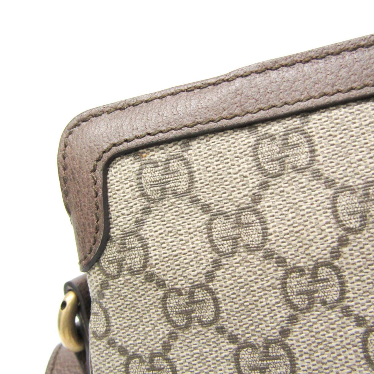 Gucci Ophidia Beige Pvc Shoulder Bag ( )