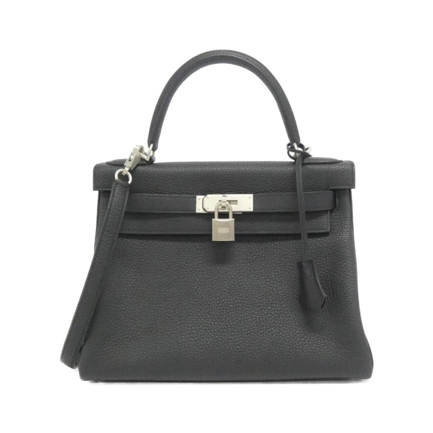 Hermes Kelly Black Togo Leather Handbag ( )