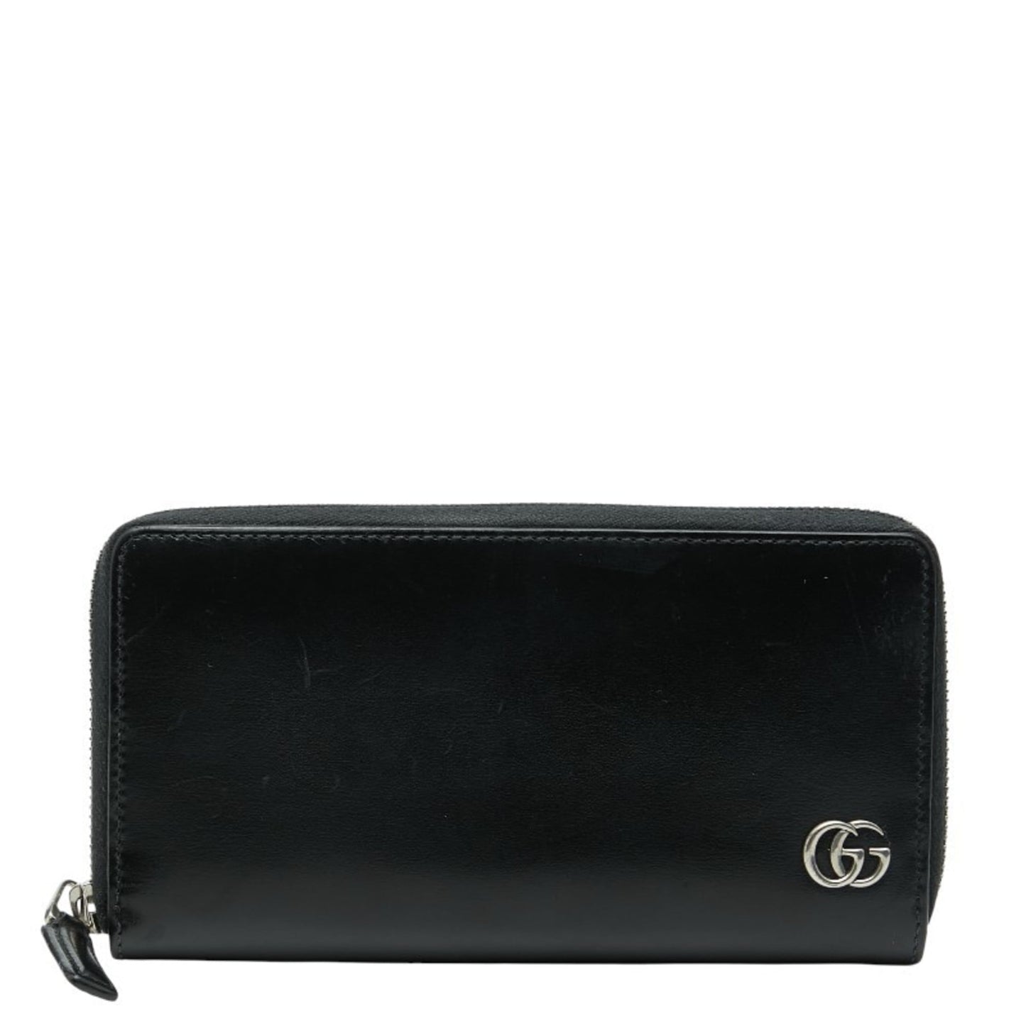 Gucci Black Leather Long Wallet (Bi-Fold) ( )