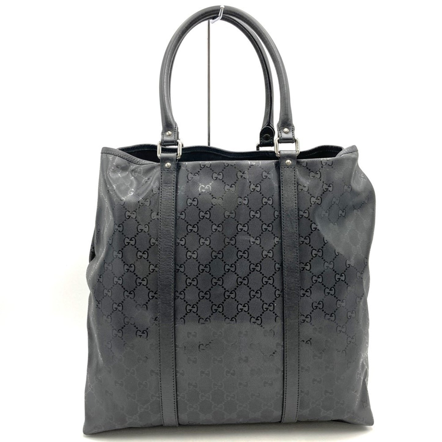 Gucci Gg ImprimÃ© Black Gg ImprimÃ© Tote Bag ( )