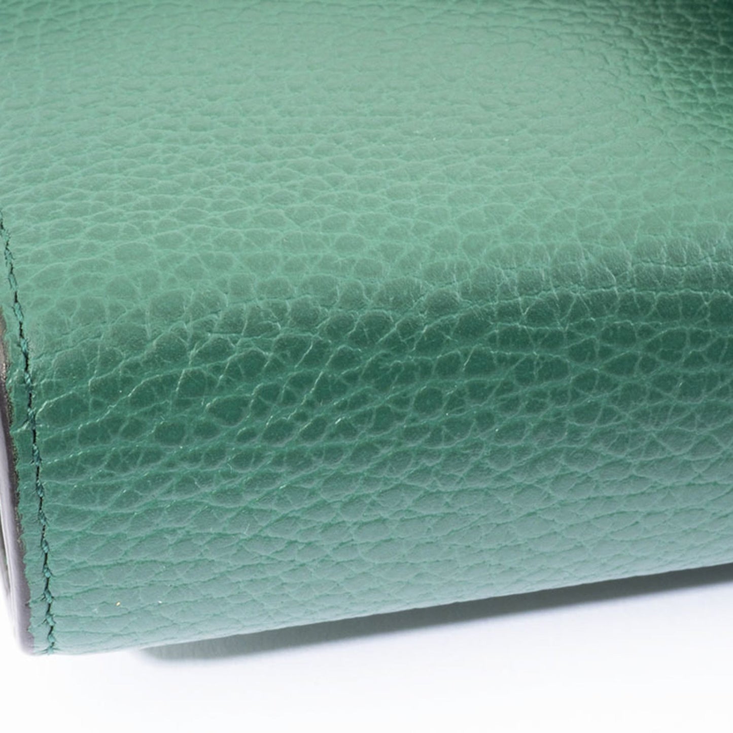 Gucci Green Leather Shoulder Bag ( )