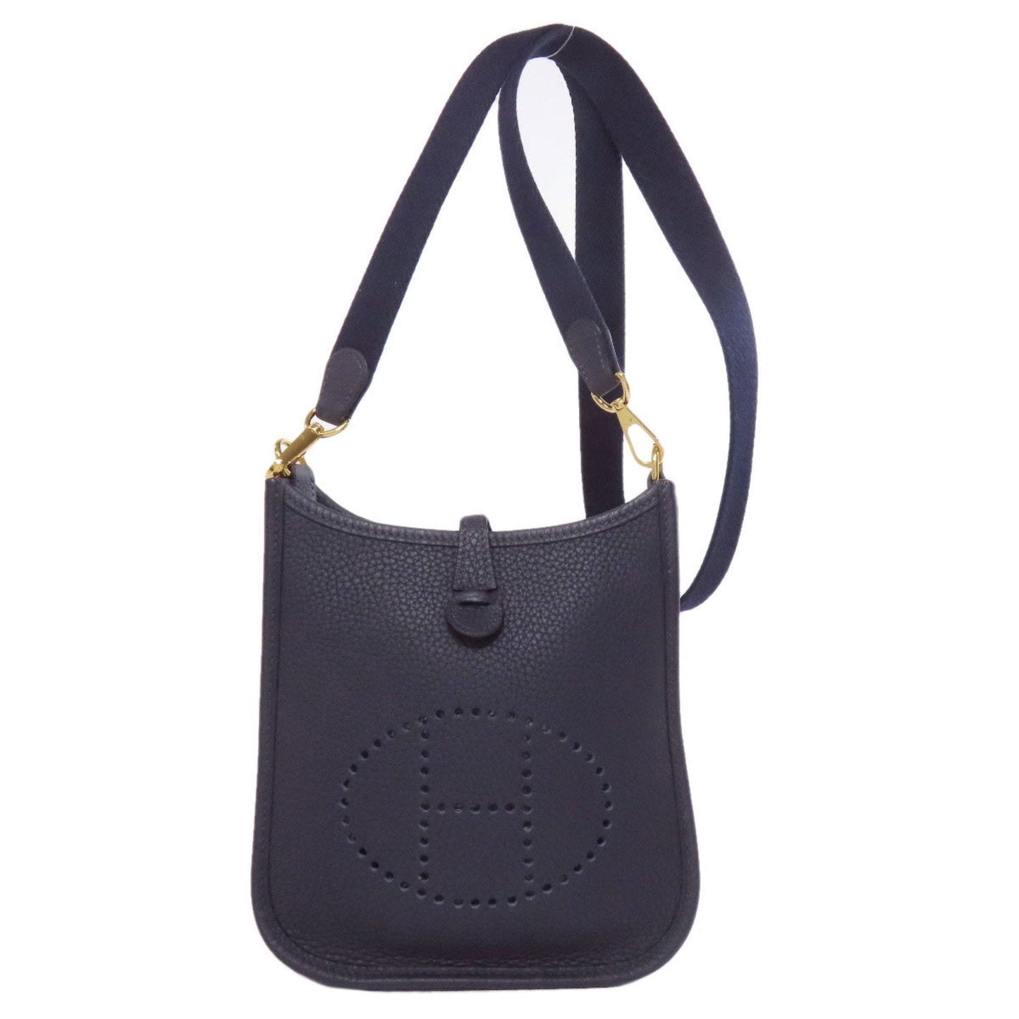Hermes Navy Shoulder Bag ( )