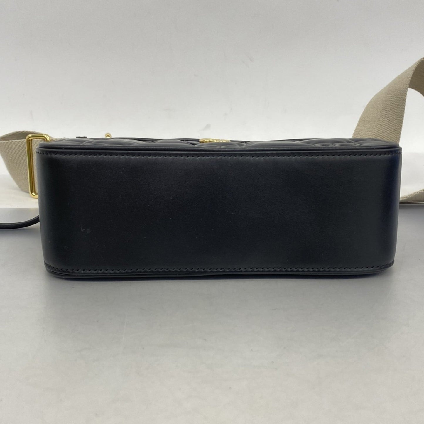 Gucci Black Leather Shoulder Bag ( )
