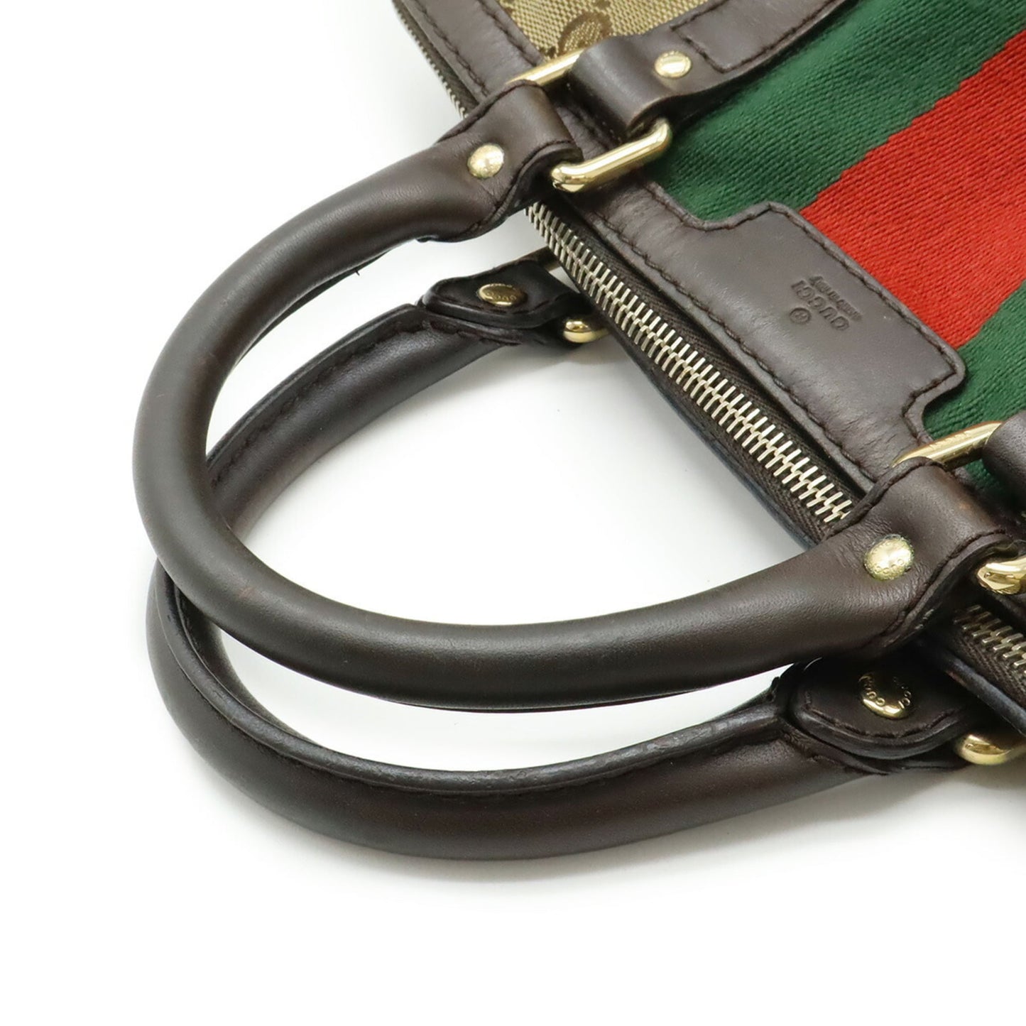Gucci Beige Black Dark Brown Green Khaki Red Color Yellow Gg Canvas Handbag Shoulder Bag ( )
