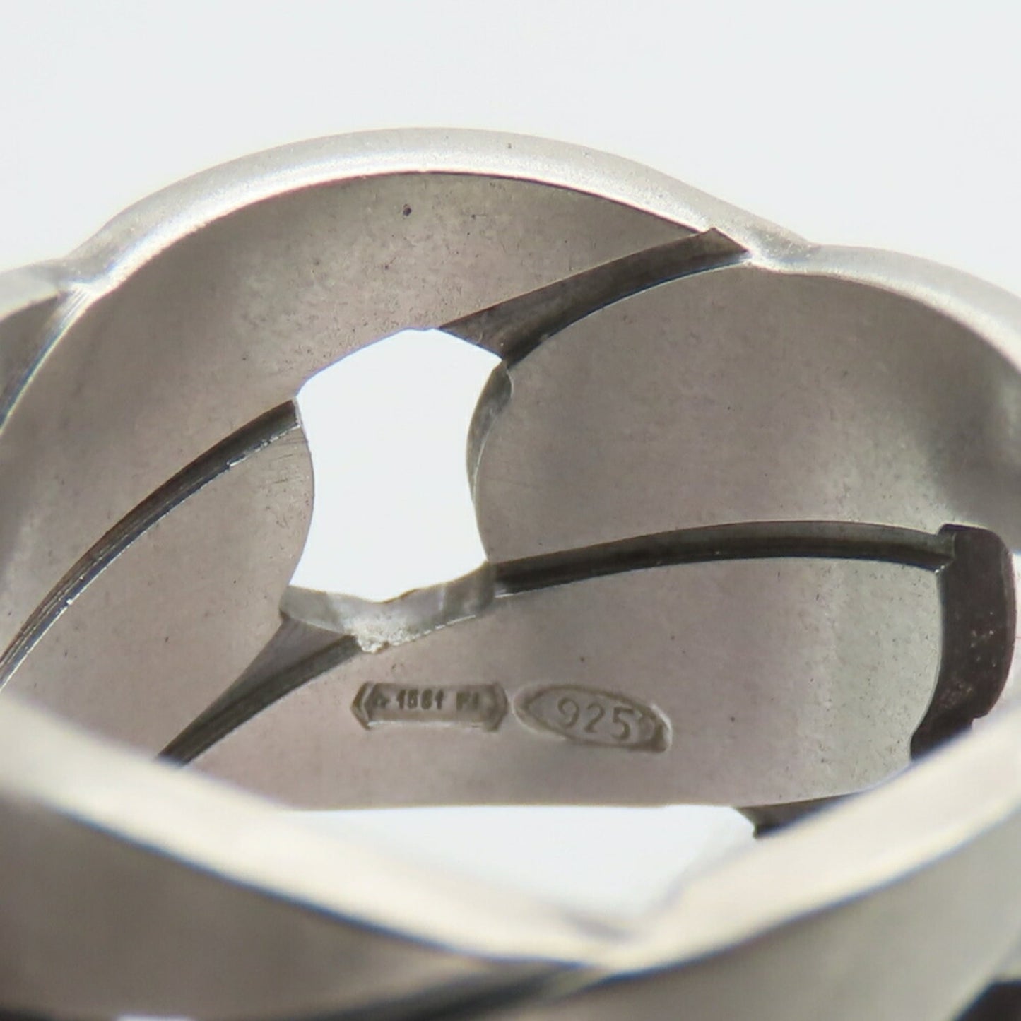 Gucci Silver Silver 925 Band Ring ( )