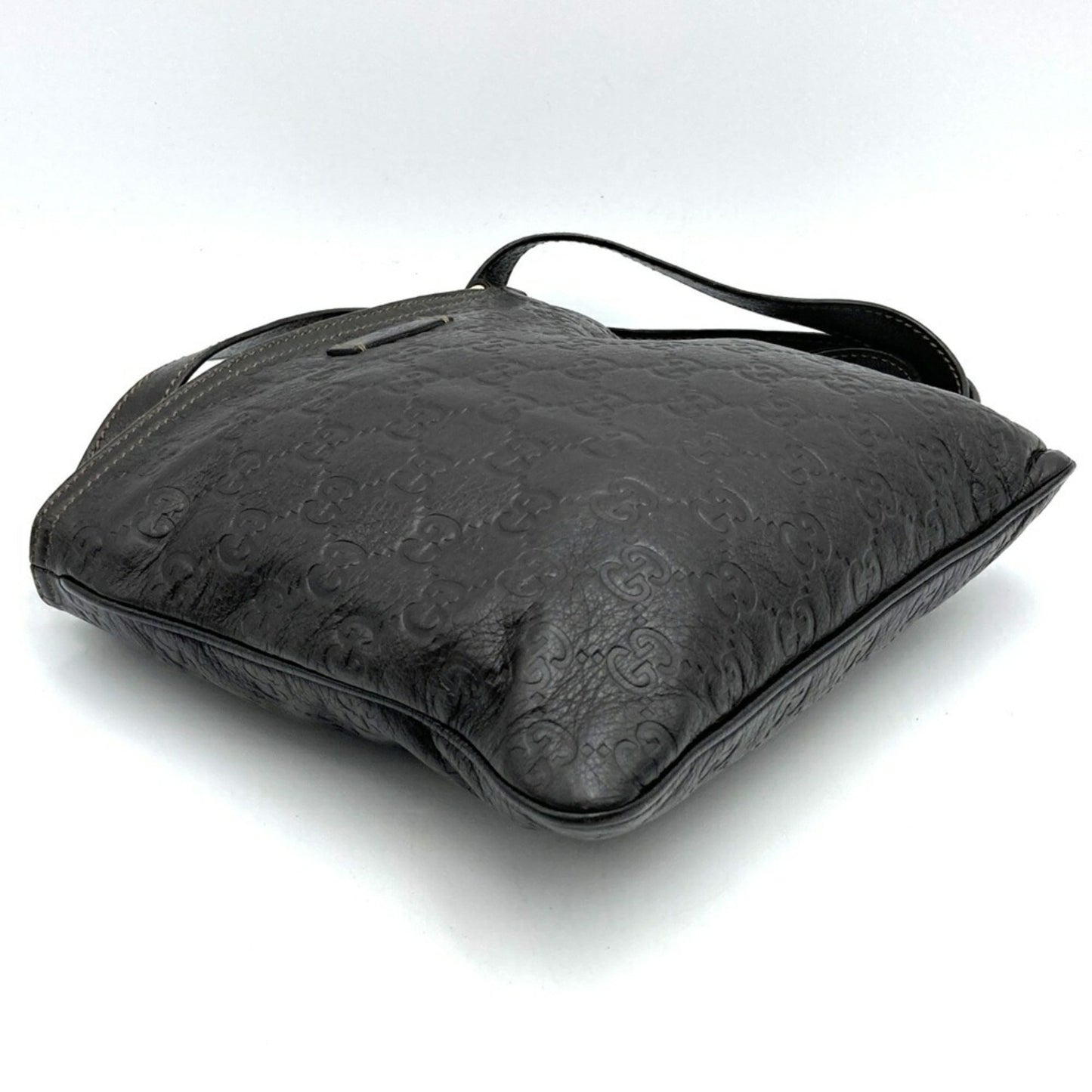 Gucci Brown Leather Shoulder Bag ( )