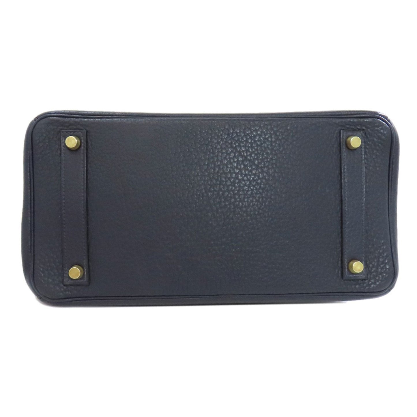 Hermes Navy Togo Leather Handbag ( )